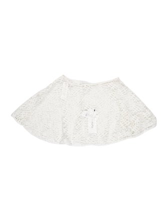 Anne Fontaine Crochet Trim Cover-Up