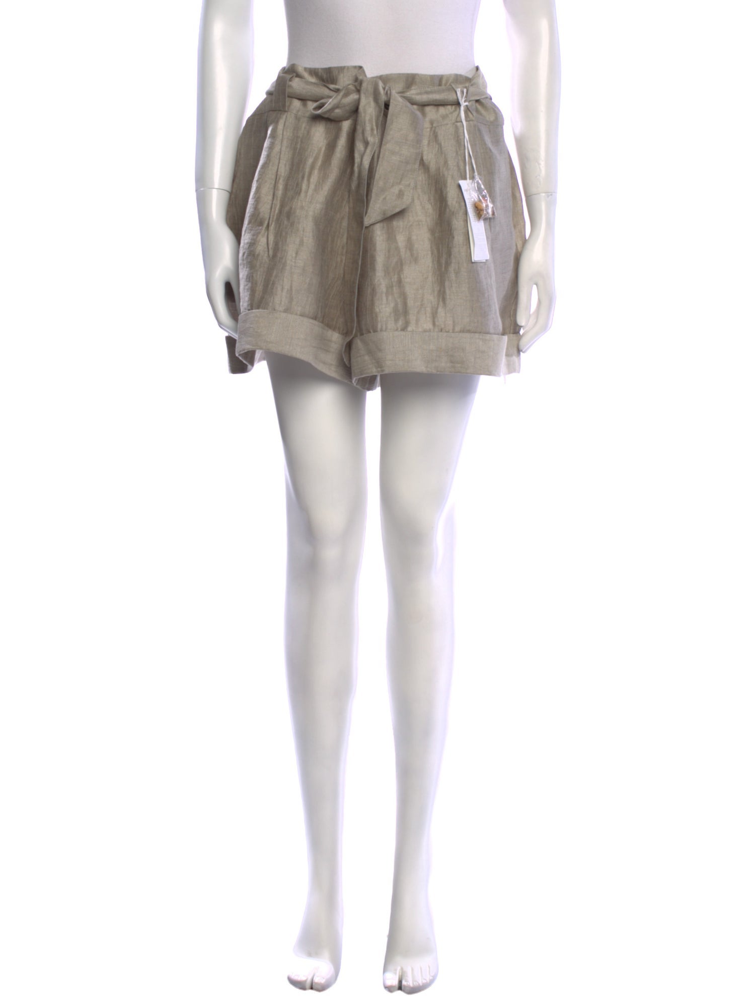 Anne Fontaine Linen Mini Shorts w/ Tags