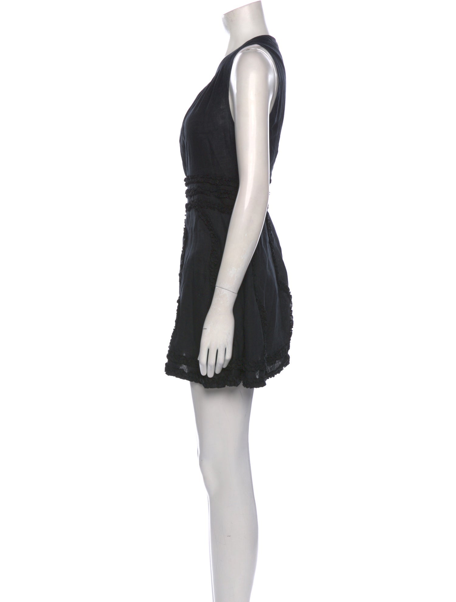 Anne Fontaine Linen Mini Dress