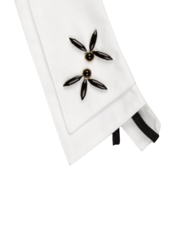 Anne Fontaine Printed Dickey