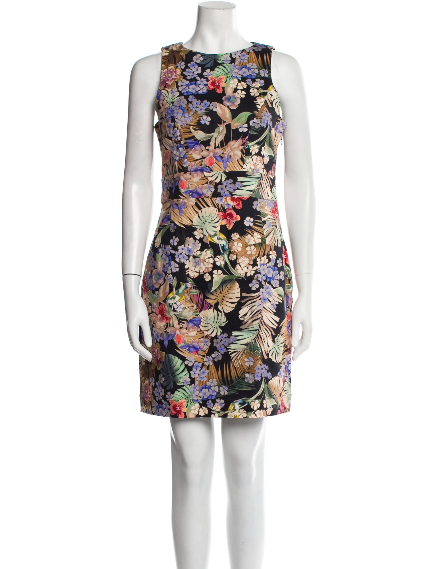 Anne Fontaine Floral Print Mini Dress