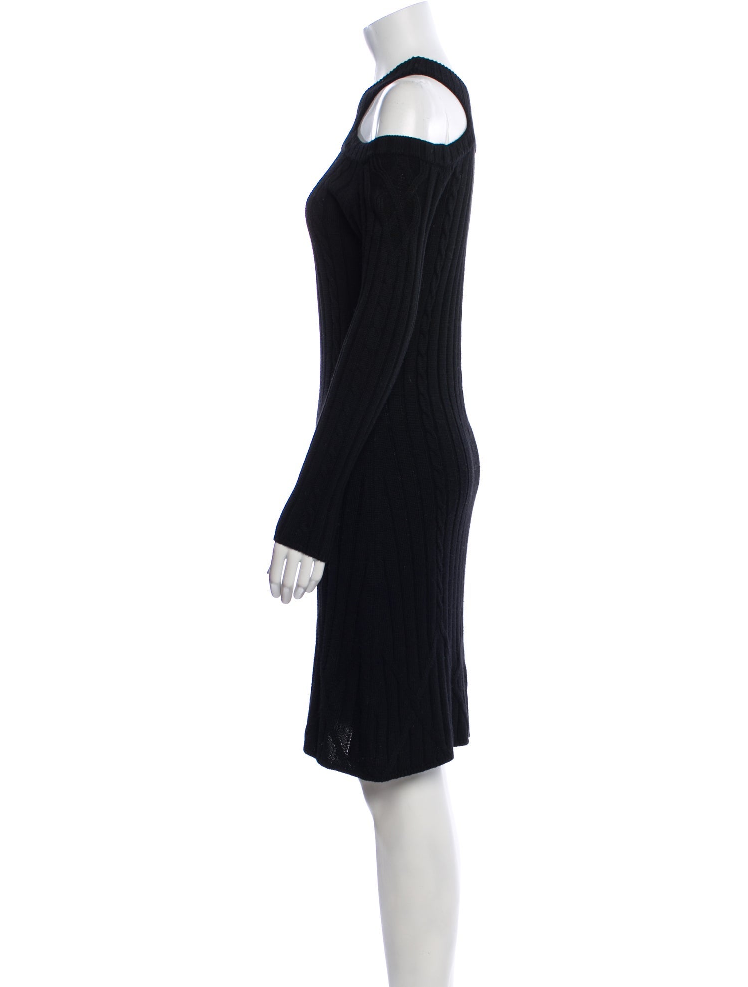 Anne Fontaine Crew Neck Knee-Length Dress