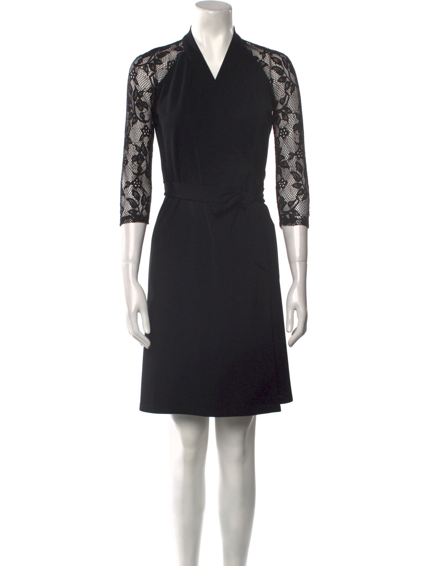 Anne Fontaine V-Neck Mini Dress