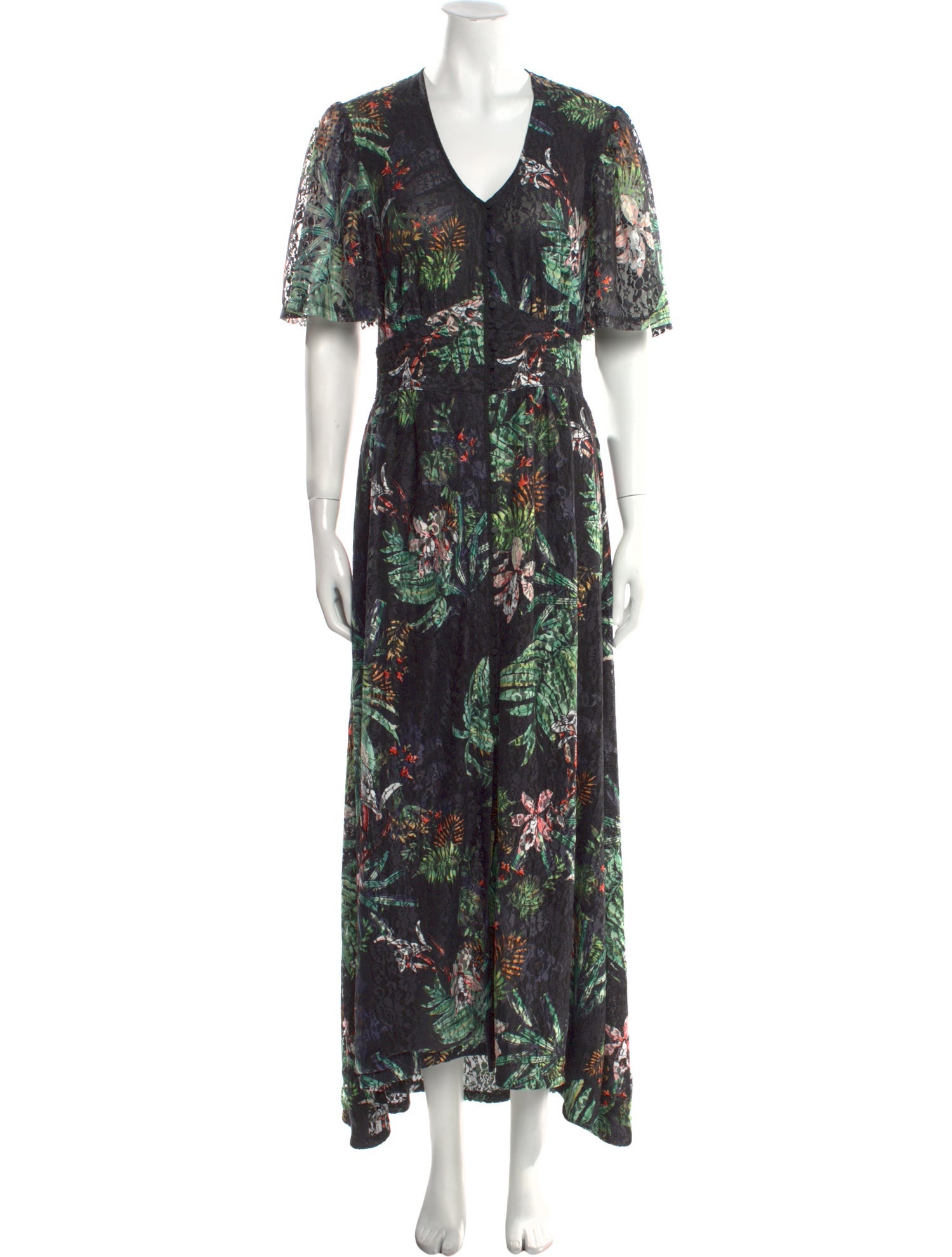 Anne Fontaine Lace Long Dress