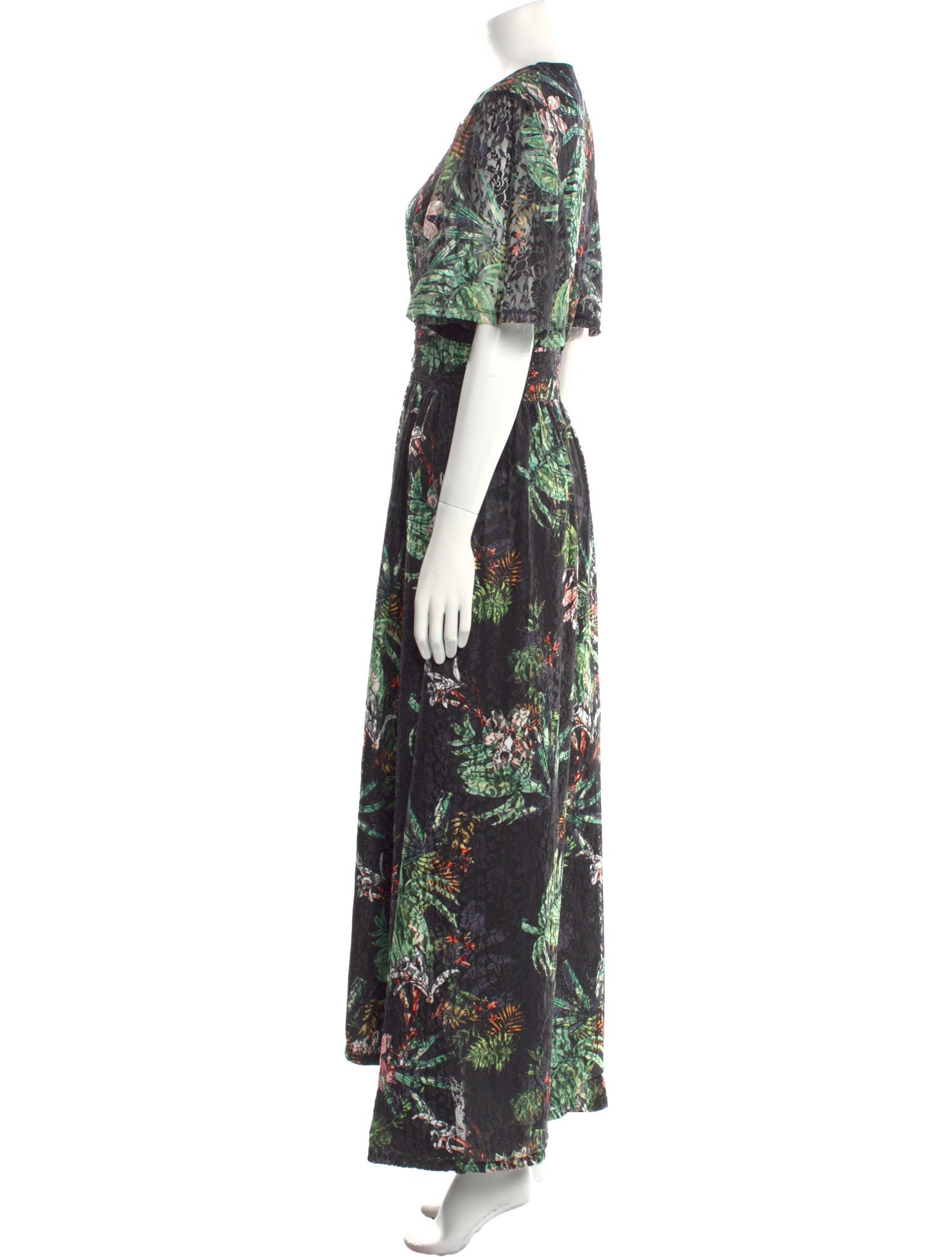 Anne Fontaine Lace Long Dress