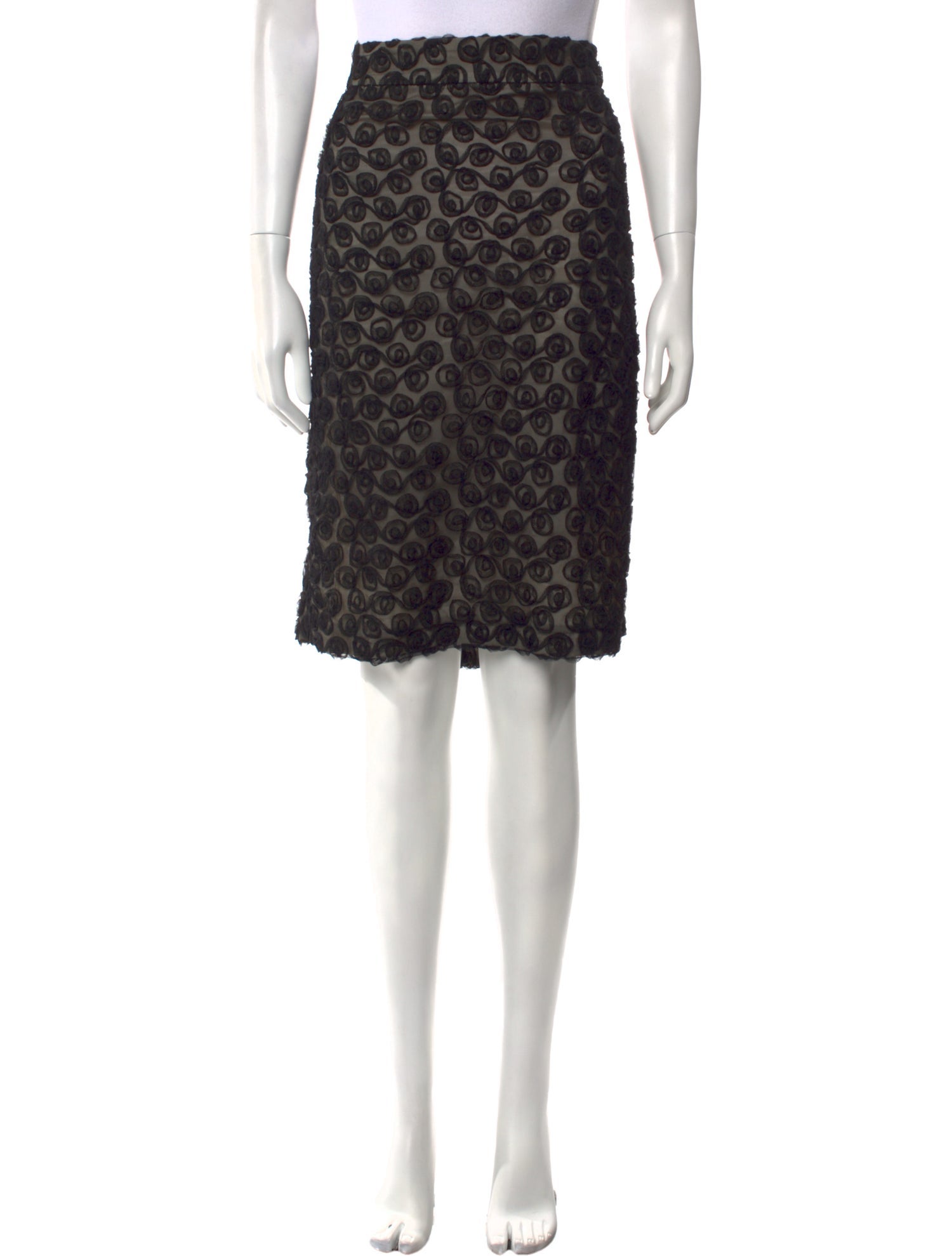 Anne Fontaine Printed Knee-Length Skirt