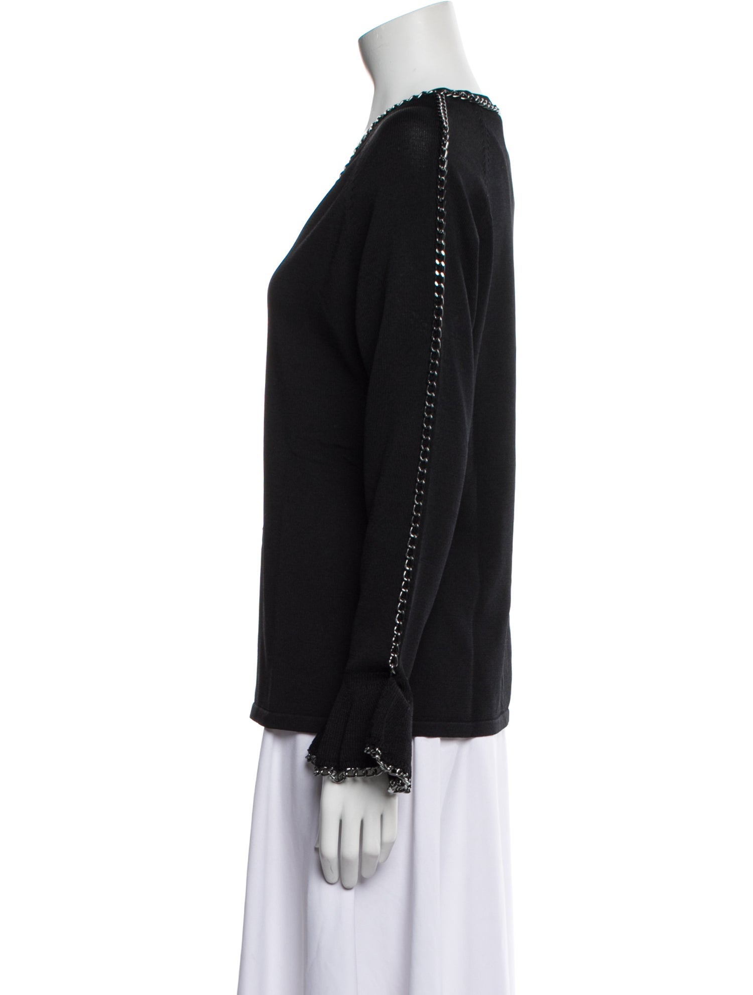 Anne Fontaine V-Neck Sweater w/ Tags