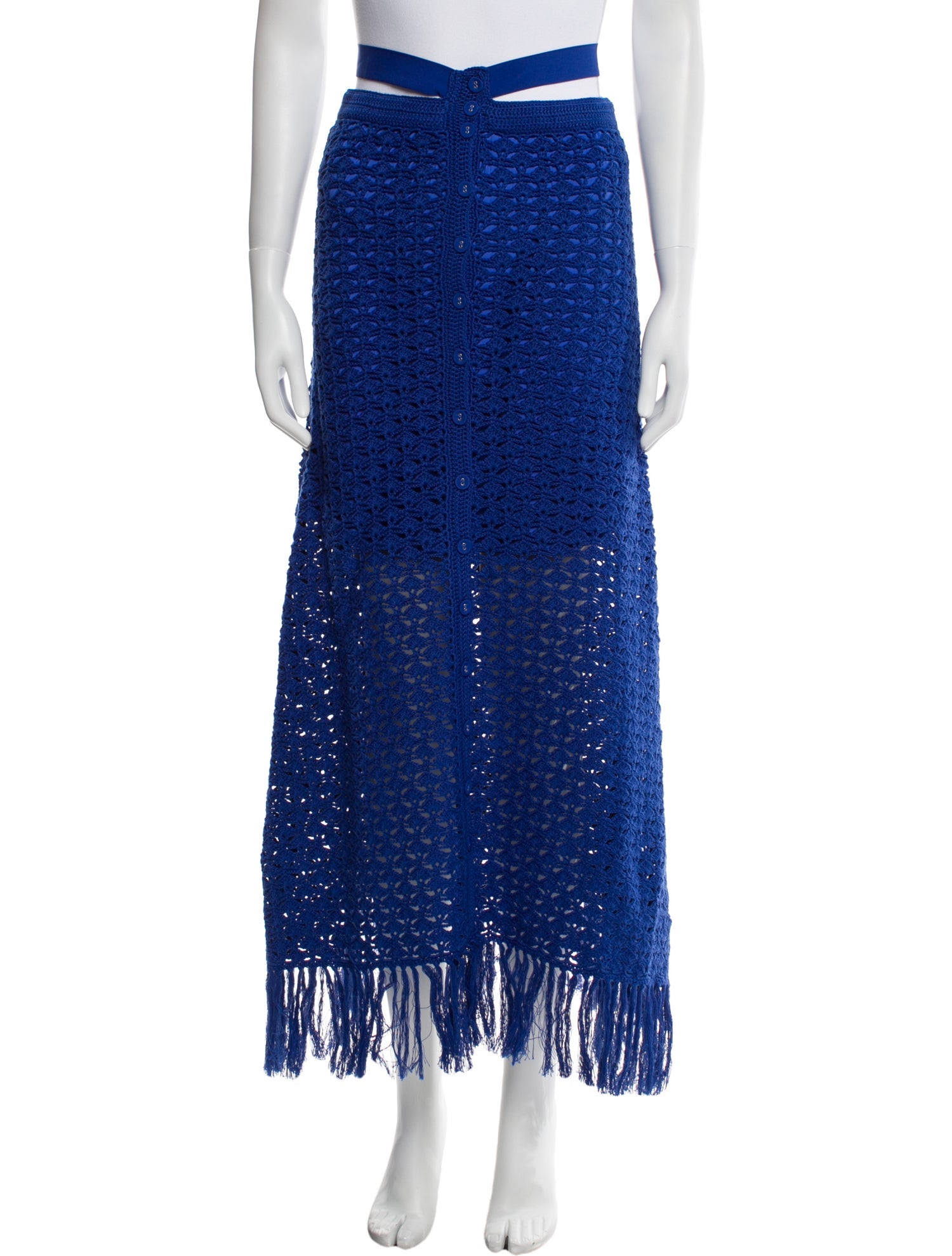 Anne Fontaine Lace Pattern Midi Length Skirt w/ Tags