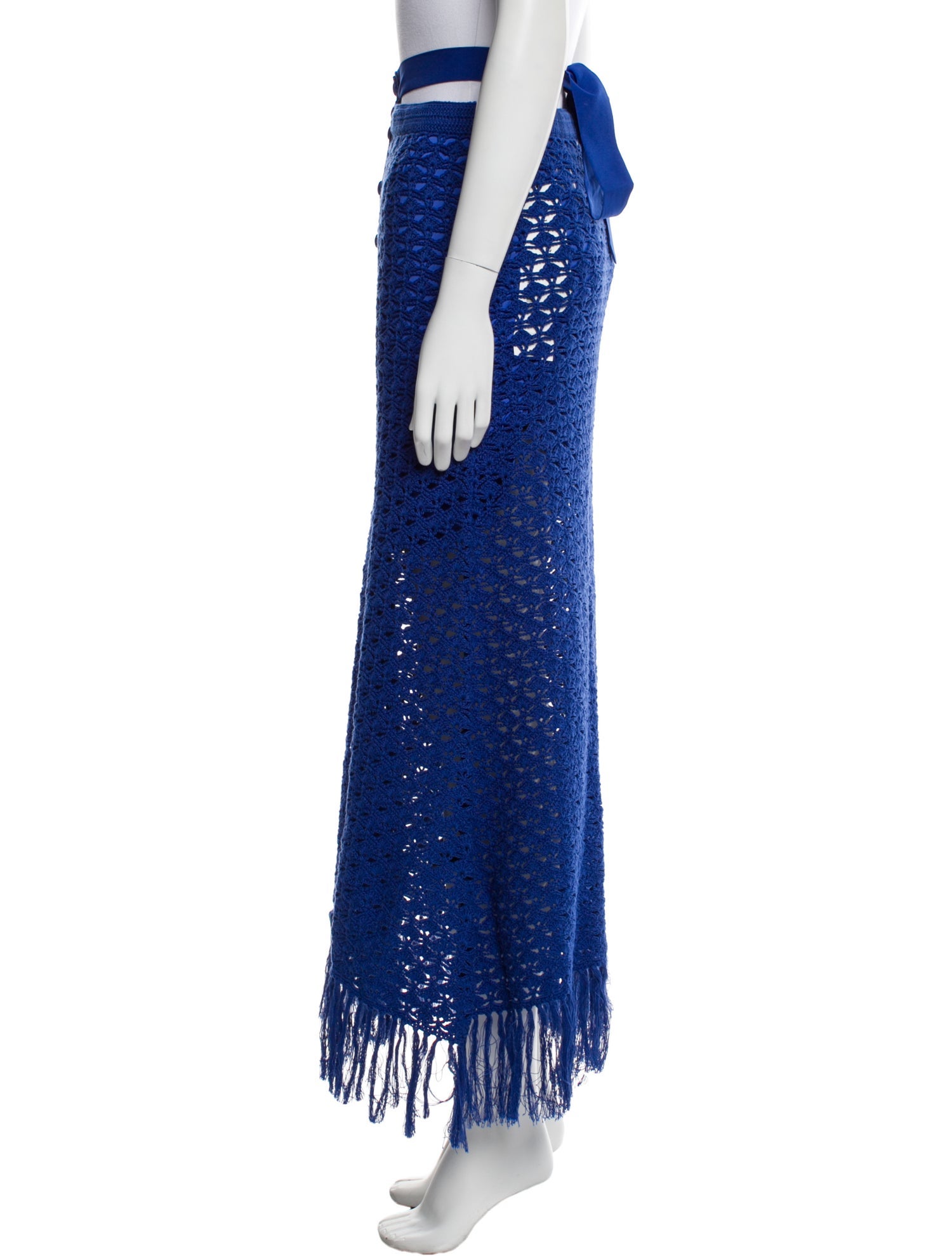 Anne Fontaine Lace Pattern Midi Length Skirt w/ Tags