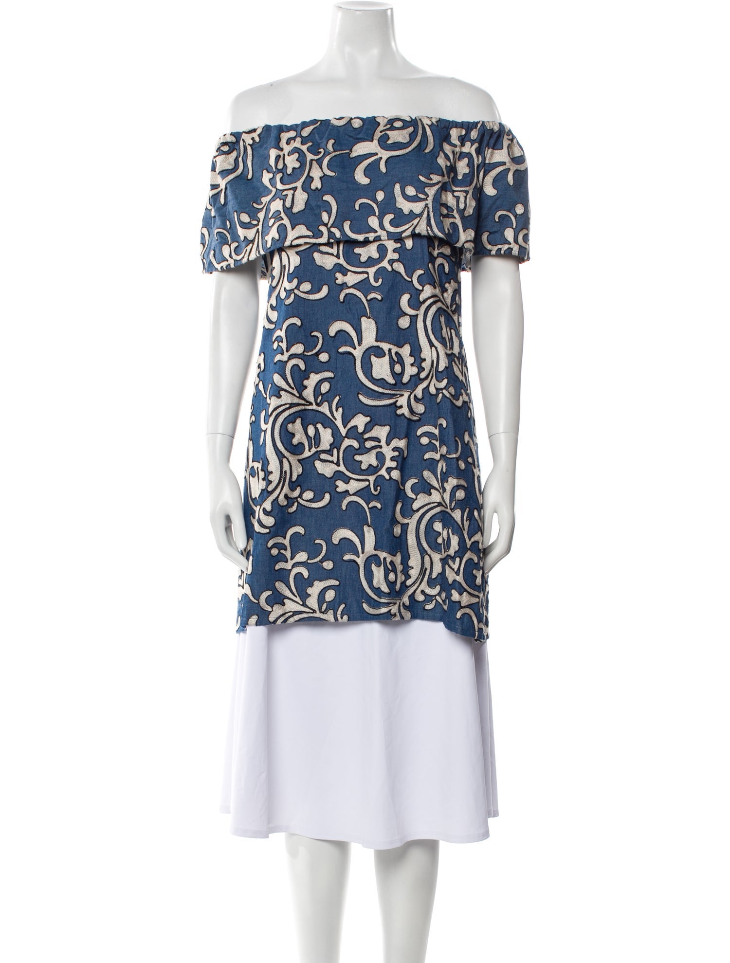 Anne Fontaine Printed Mini Dress