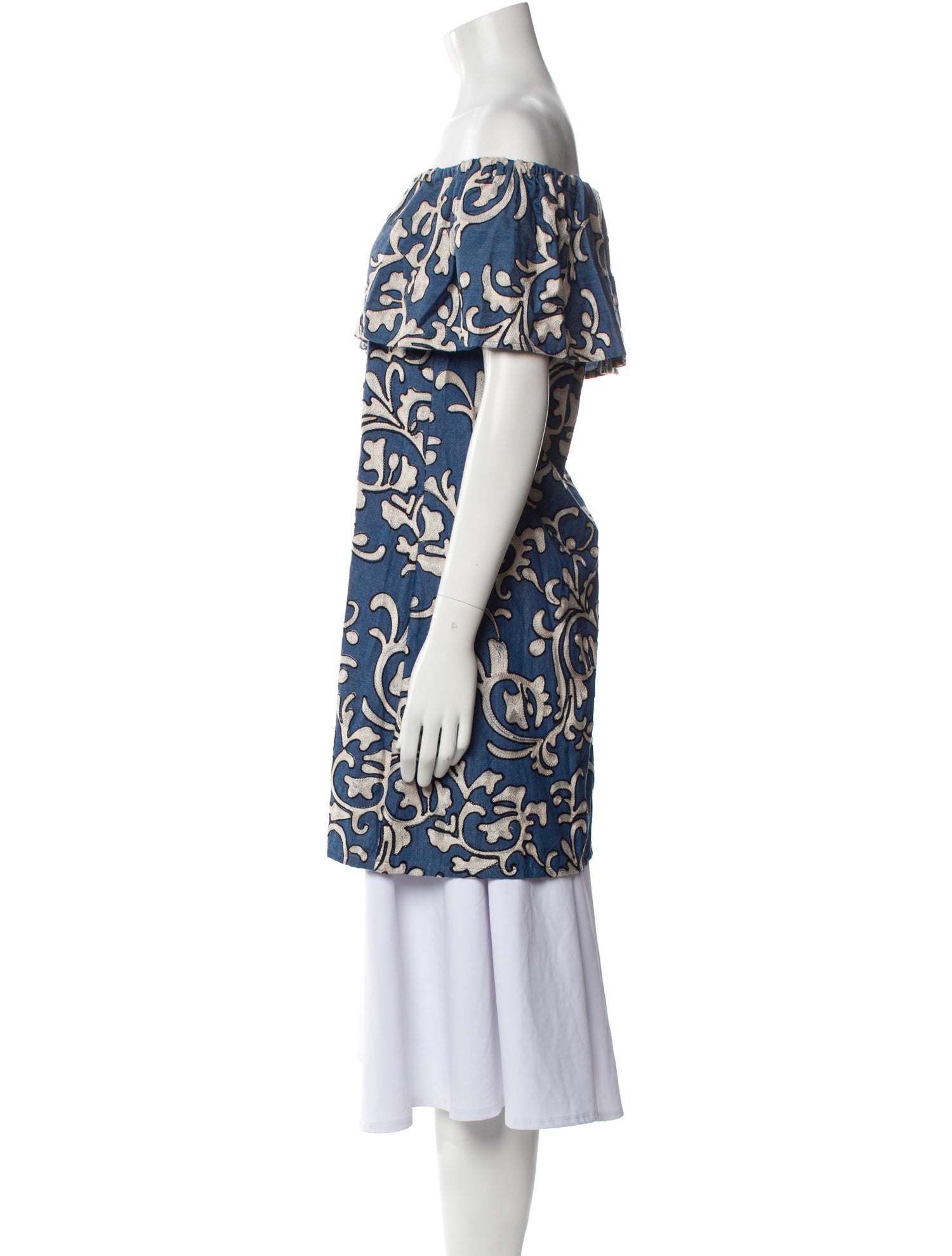 Anne Fontaine Printed Mini Dress