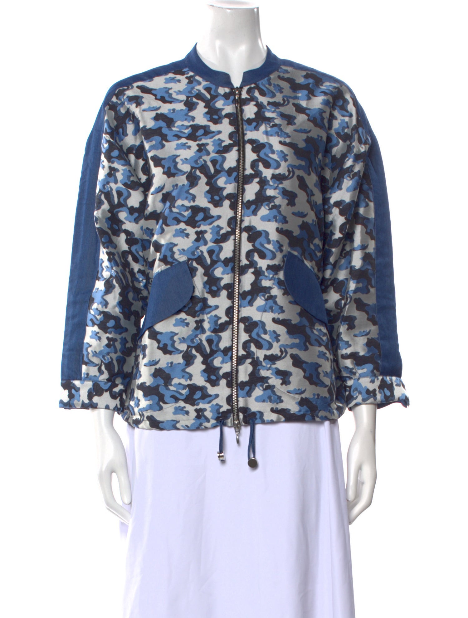 Anne Fontaine Printed Crew Neck Sweater