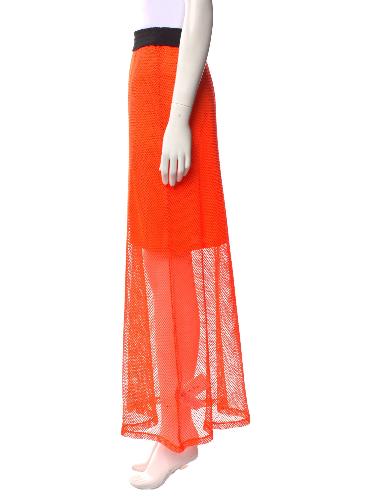 Anne Fontaine Colorblock Pattern Midi Length Skirt