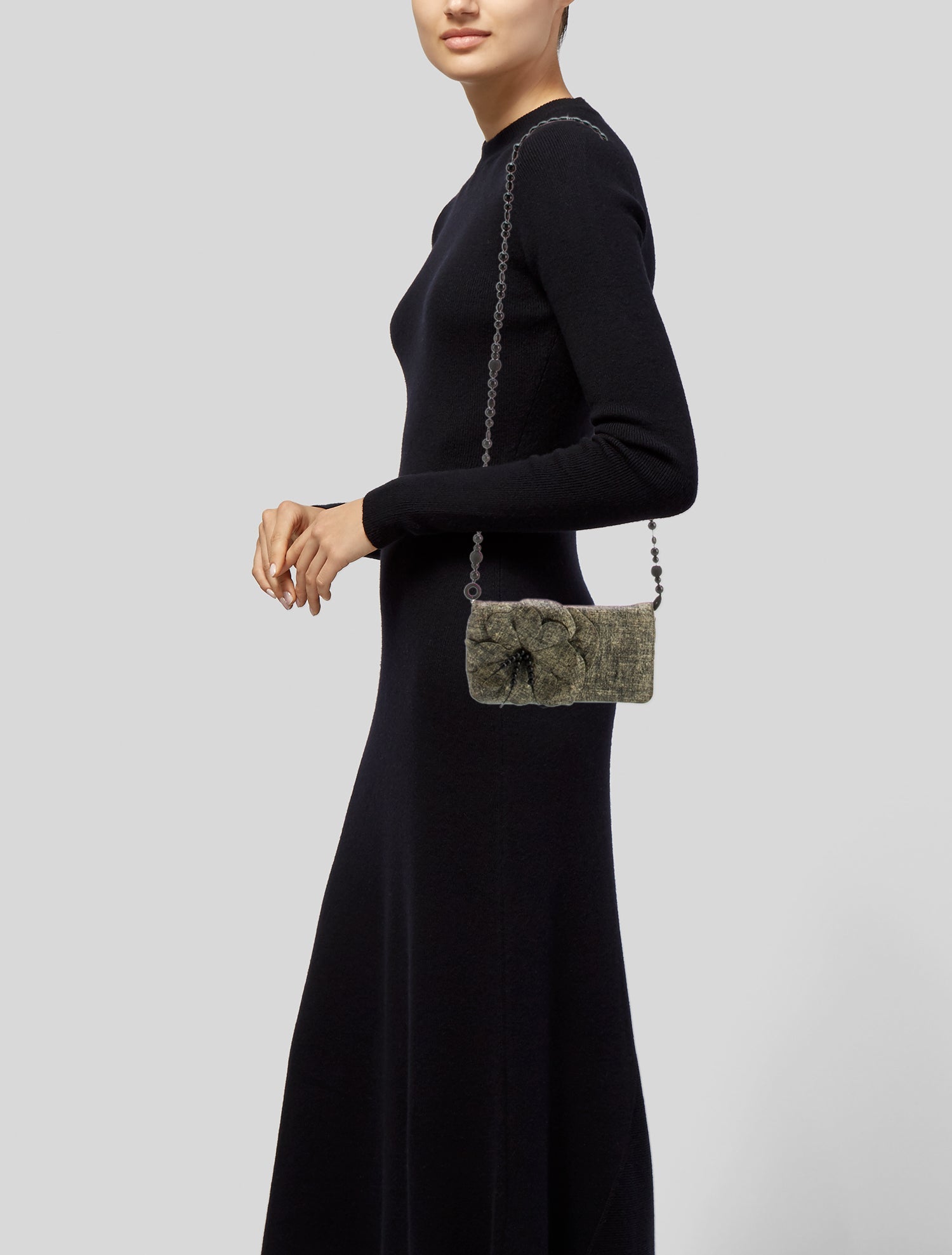 Anne Fontaine Canvas Minaudière