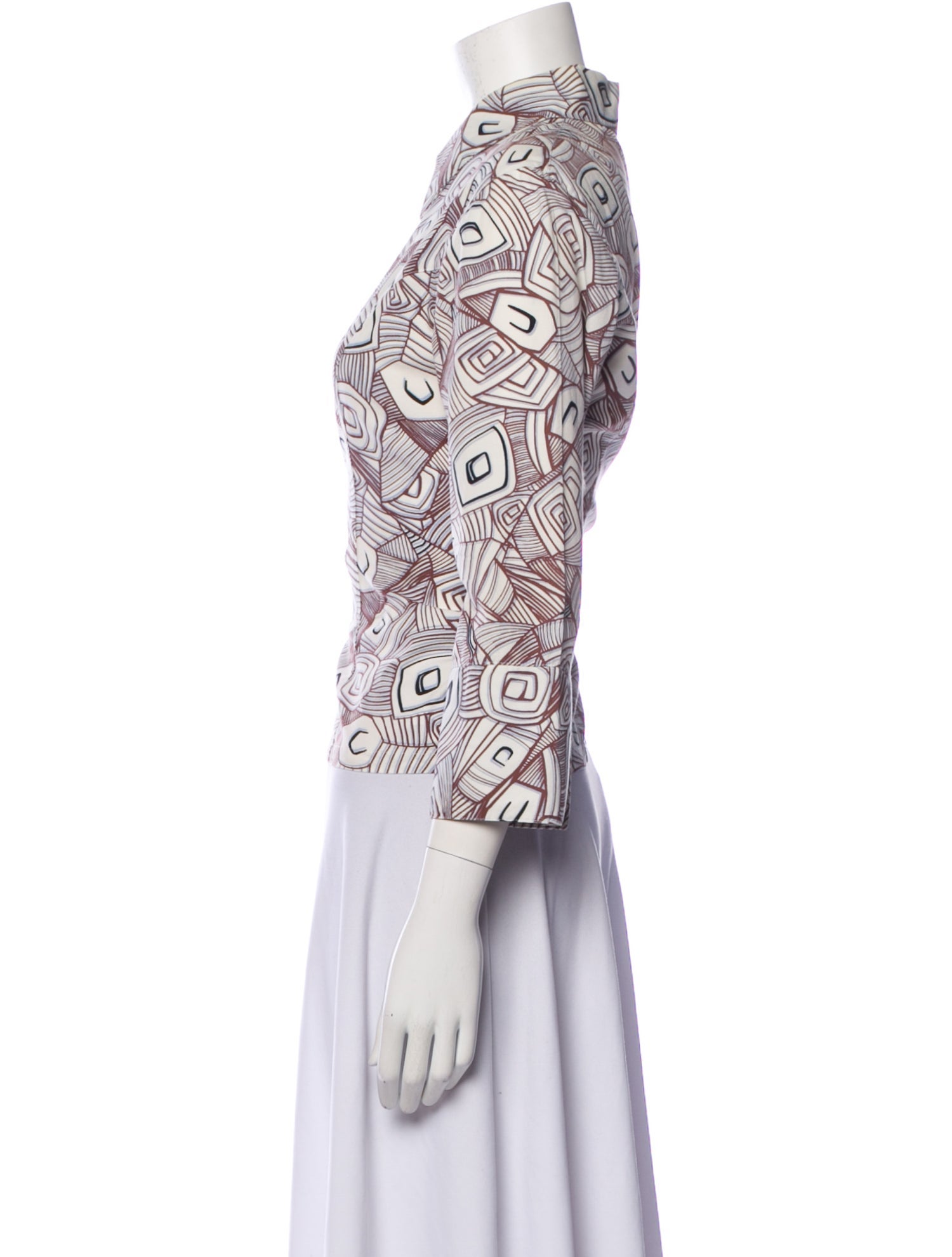 Anne Fontaine Printed Jacket