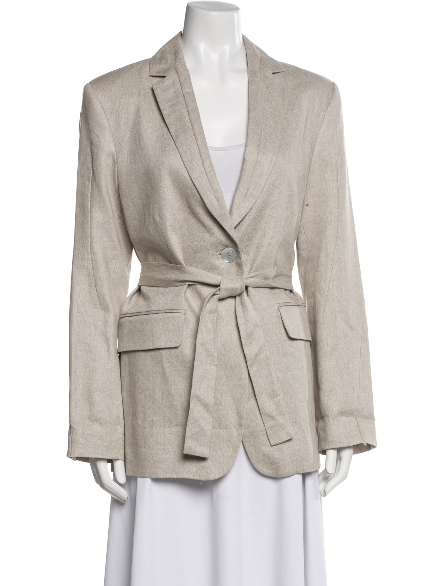 Anne Fontaine Linen Blazer