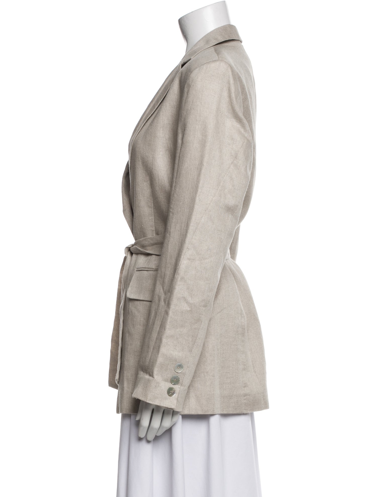 Anne Fontaine Linen Blazer