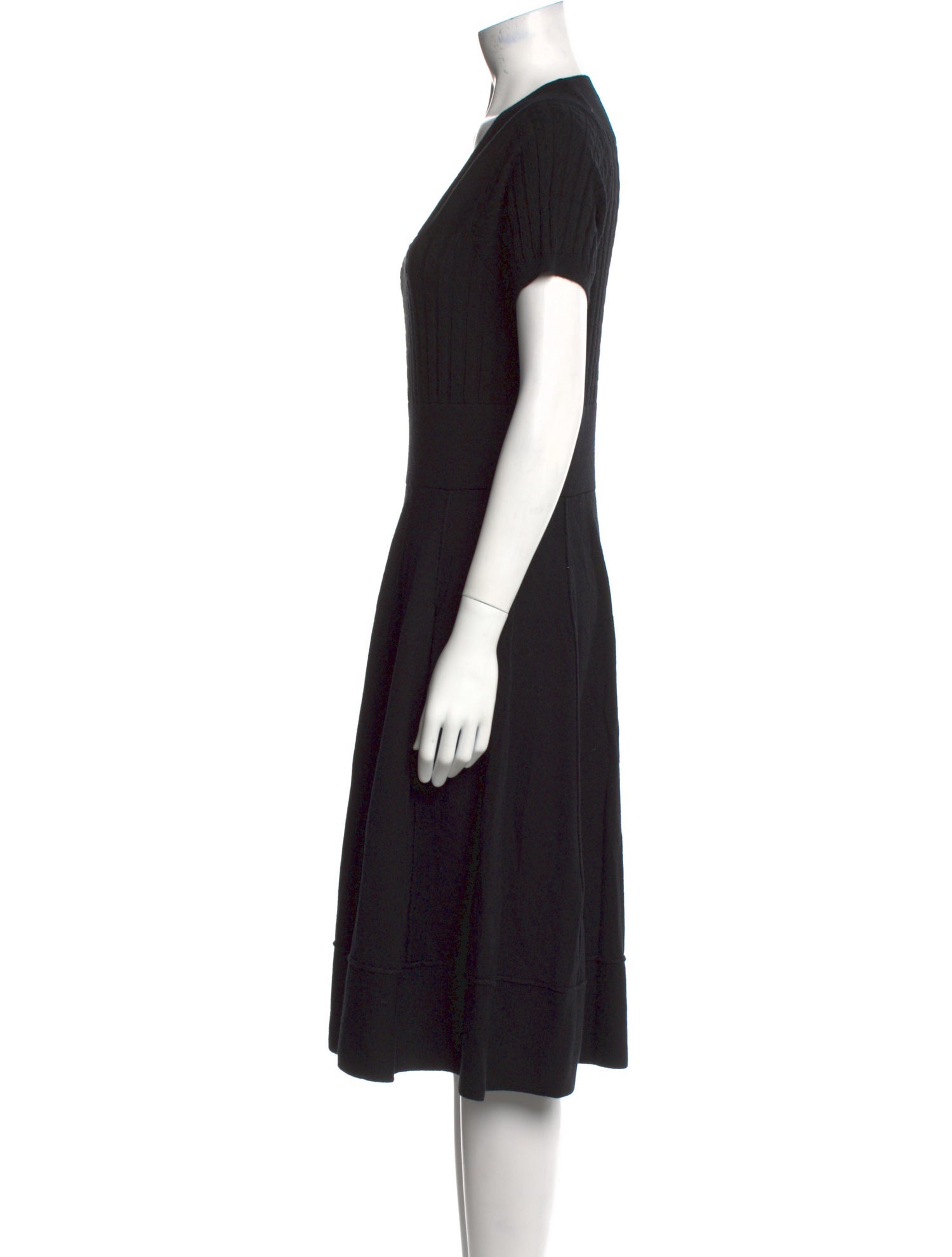 Anne Fontaine Wool Midi Length Dress