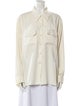 Anne Fontaine Long Sleeve Button-Up Top