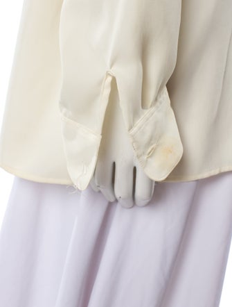 Anne Fontaine Long Sleeve Button-Up Top