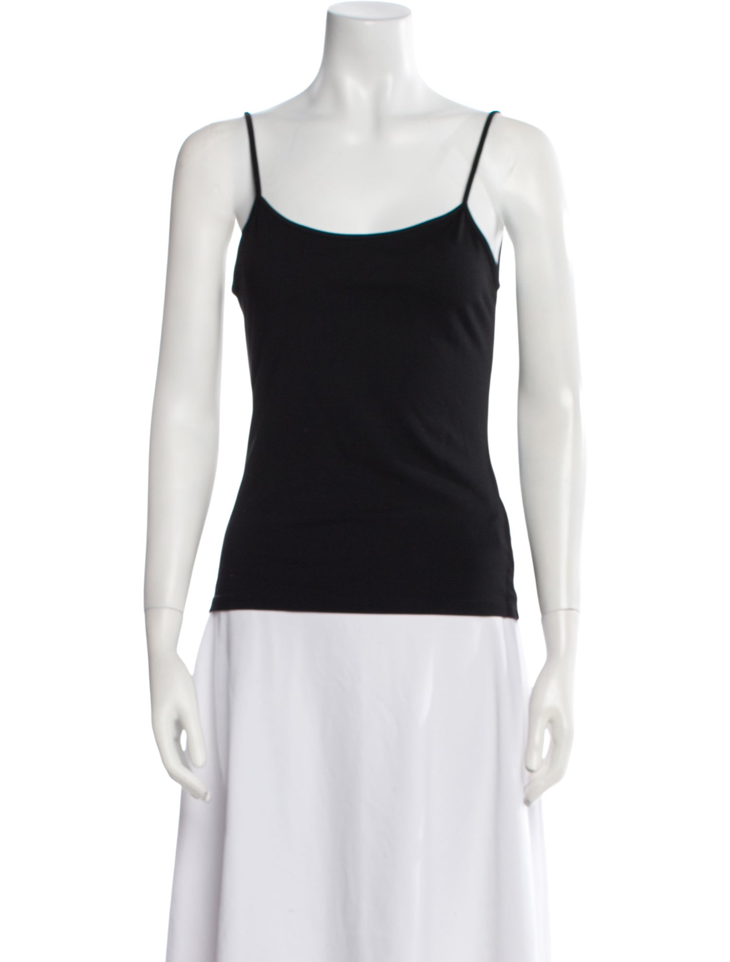 Anne Fontaine Square Neckline Sleeveless Top