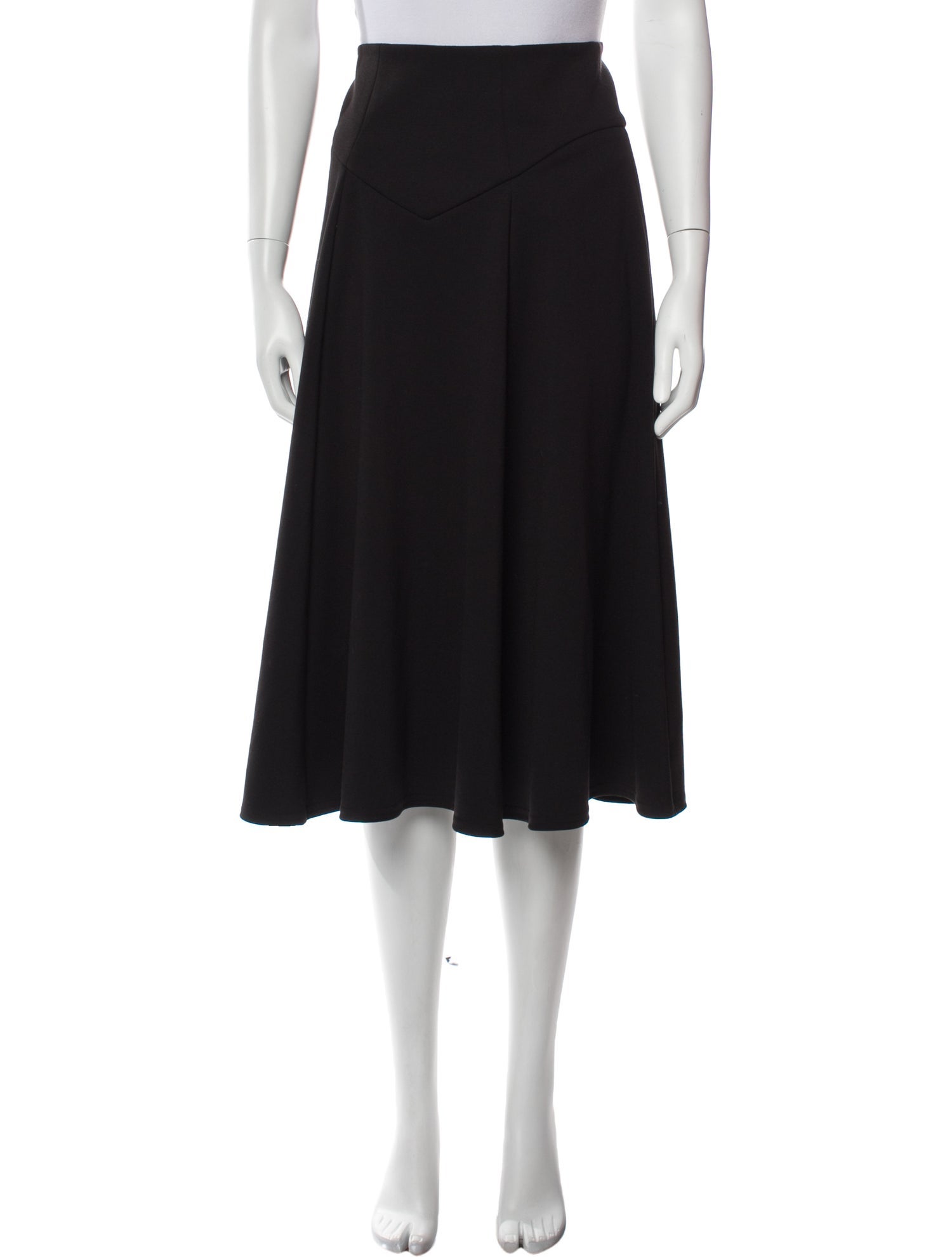 Anne Fontaine Ruffle Embellishment Midi Length Skirt