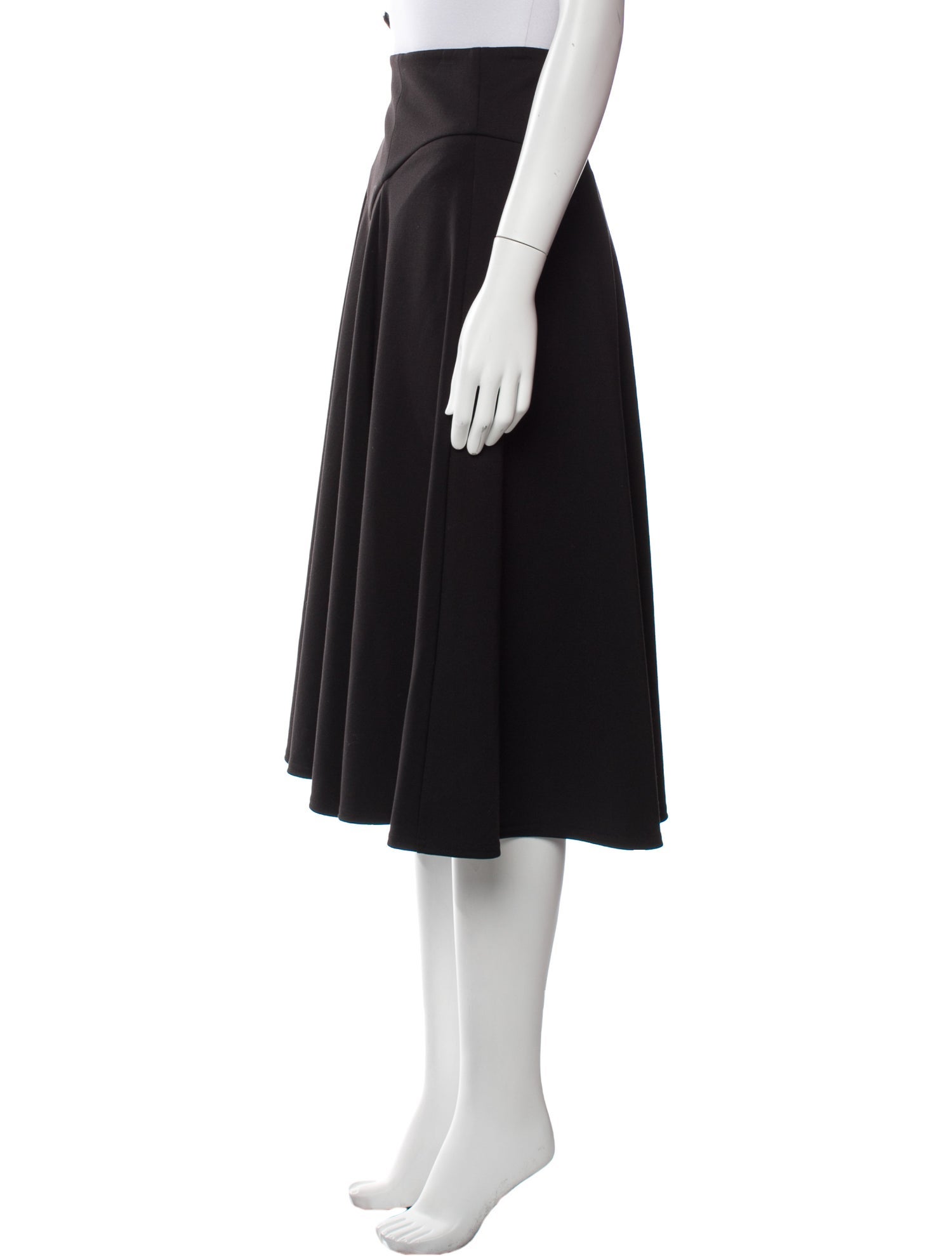 Anne Fontaine Ruffle Embellishment Midi Length Skirt