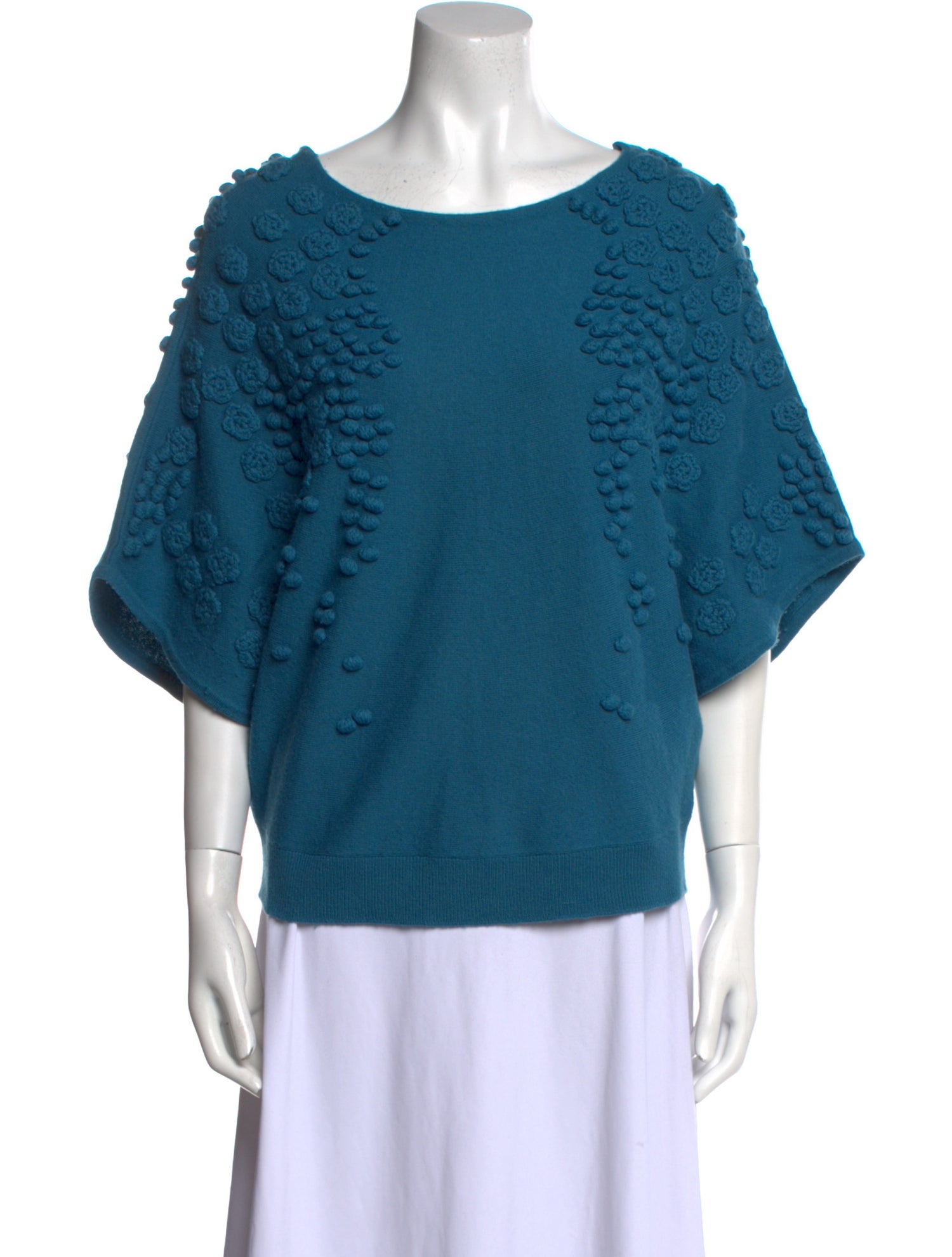 Anne Fontaine Wool Scoop Neck Sweater