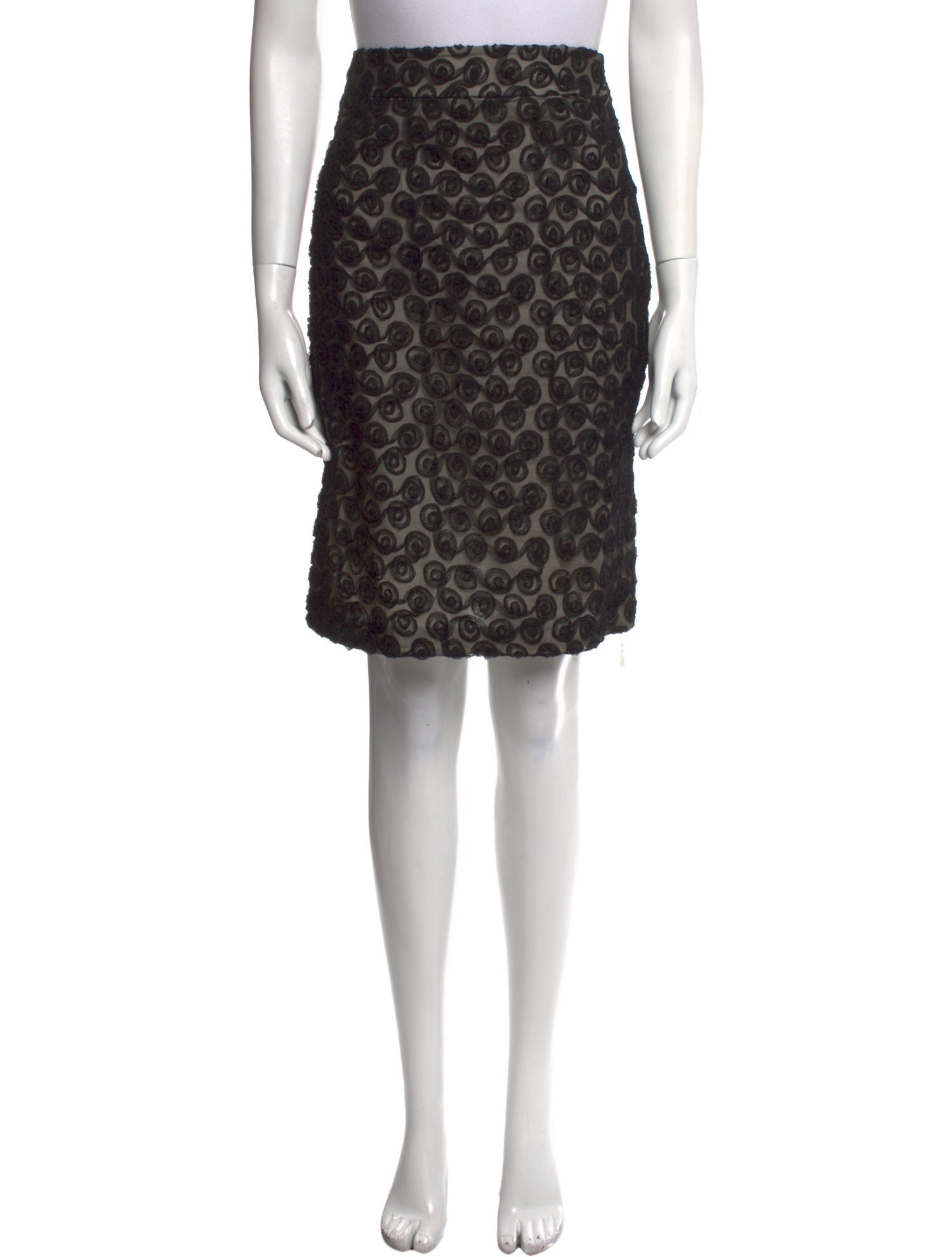 Anne Fontaine Printed Knee-Length Skirt