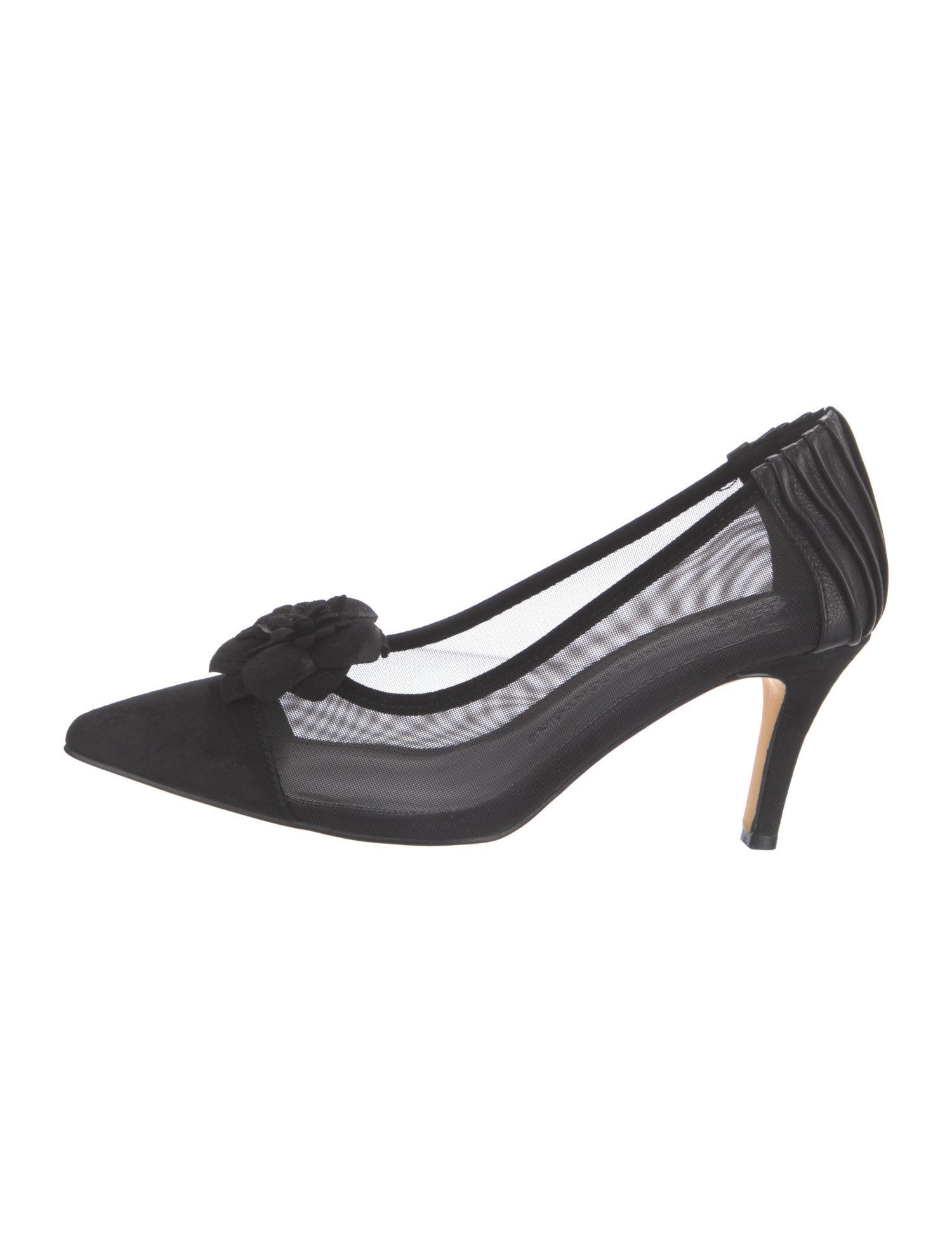 Anne Fontaine Mesh Pumps