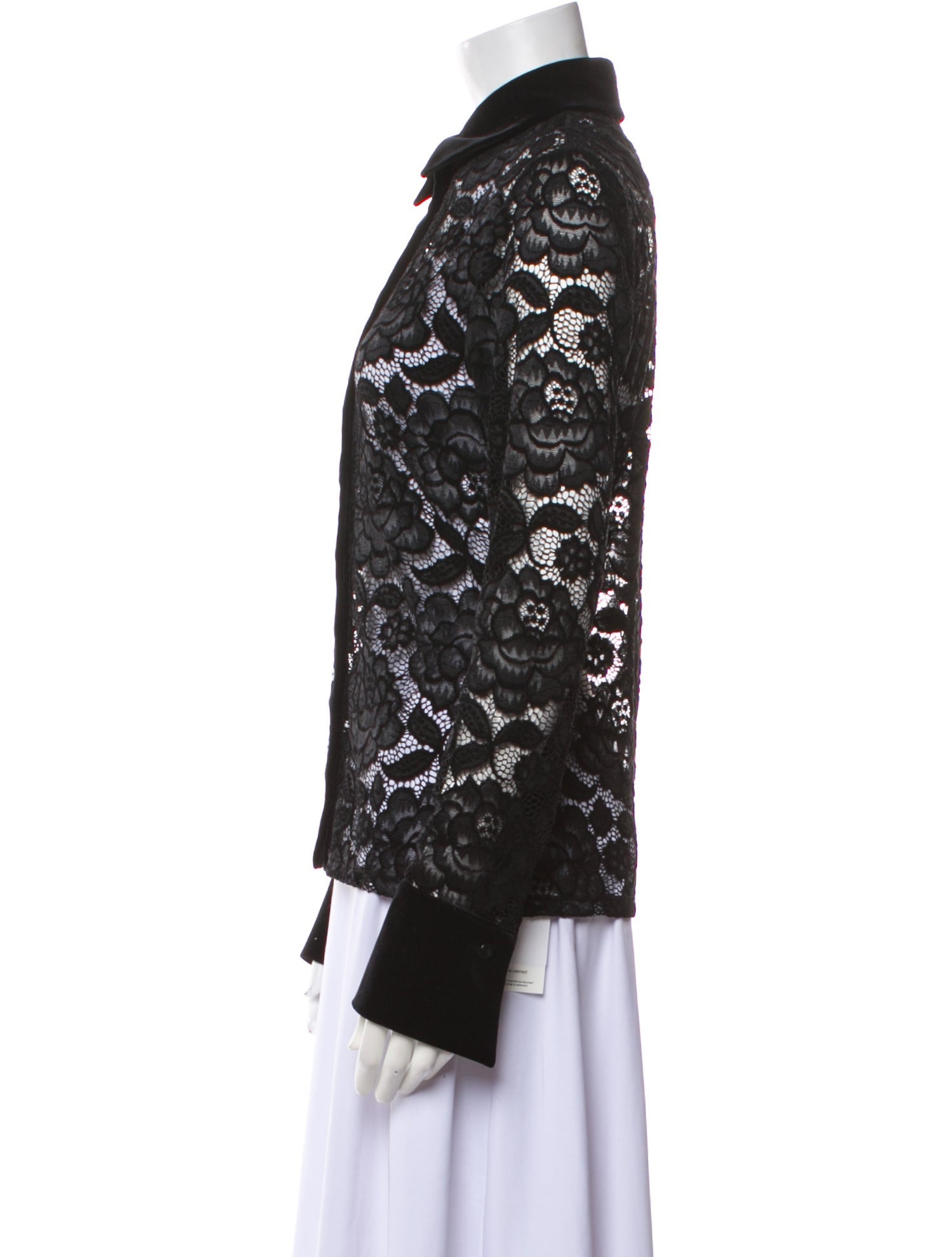 Anne Fontaine Lace Lace Pattern Jacket