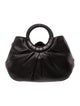 Anne Fontaine Leather Top Handle Bag