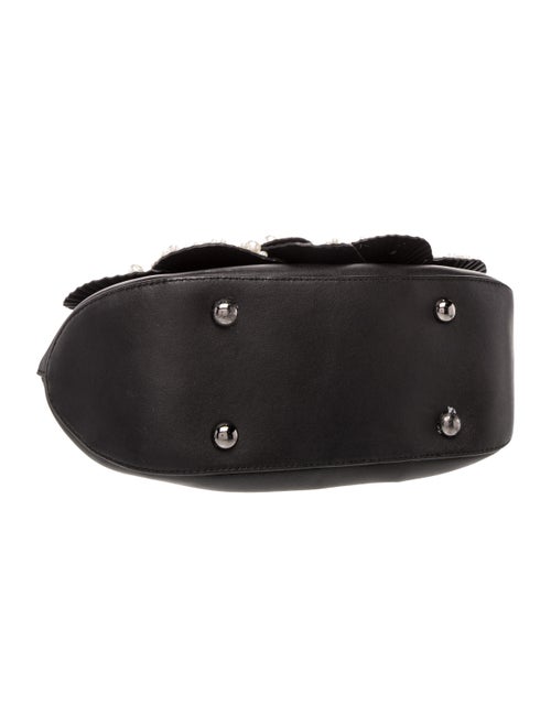 Anne Fontaine Leather Top Handle Bag