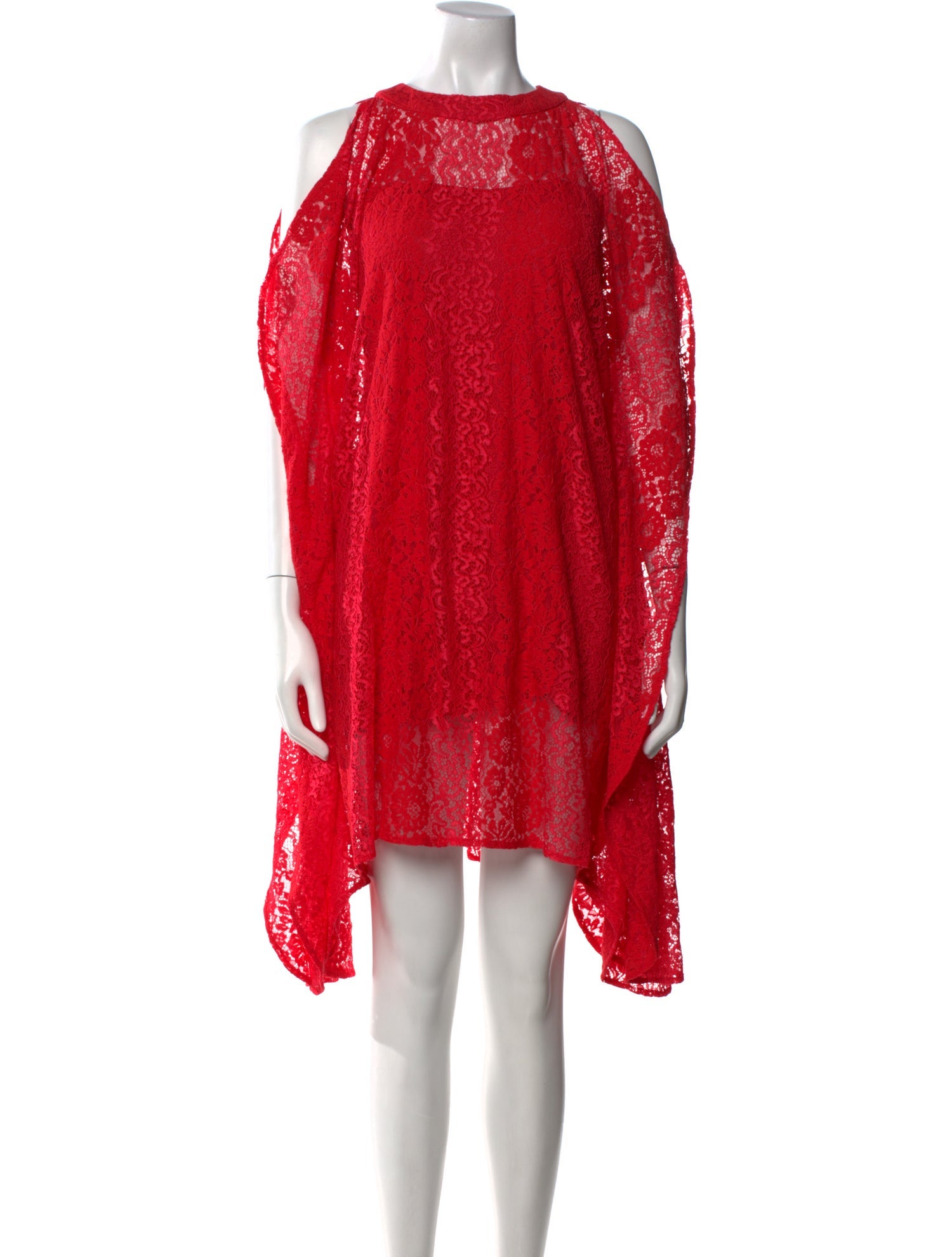 Anne Fontaine Crew Neck Mini Dress