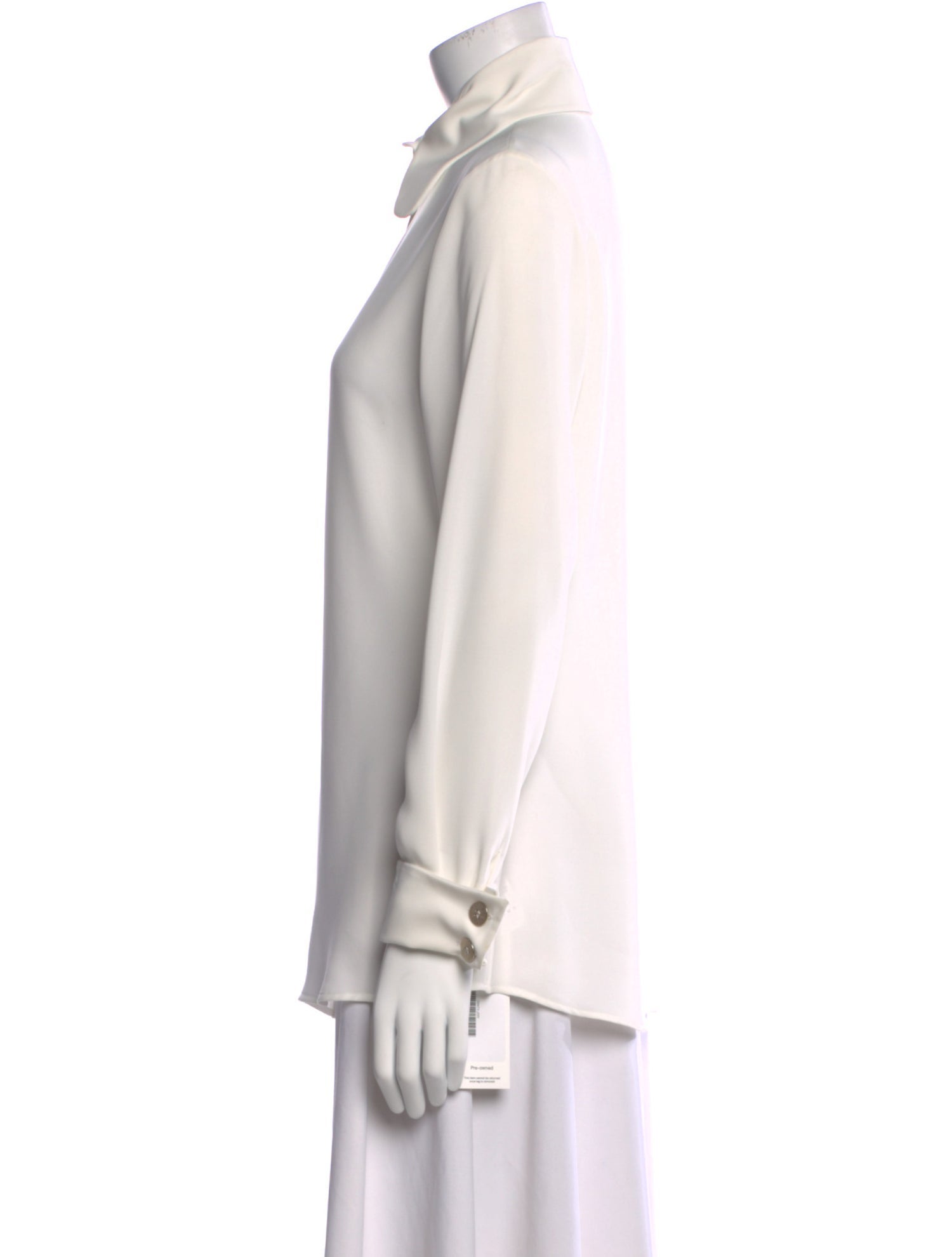 Anne Fontaine Long Sleeve Button-Up Top