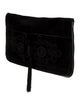 Anne Fontaine Suede Clutch