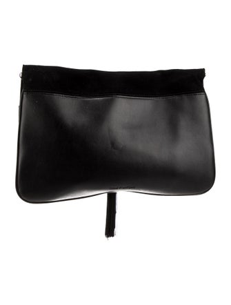 Anne Fontaine Suede Clutch