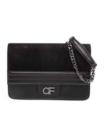 Anne Fontaine Leather Crossbody Bag
