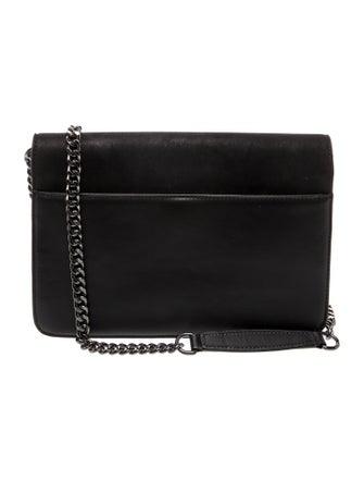 Anne Fontaine Leather Crossbody Bag