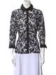 Anne Fontaine Lace Lace Pattern Button-Up Top