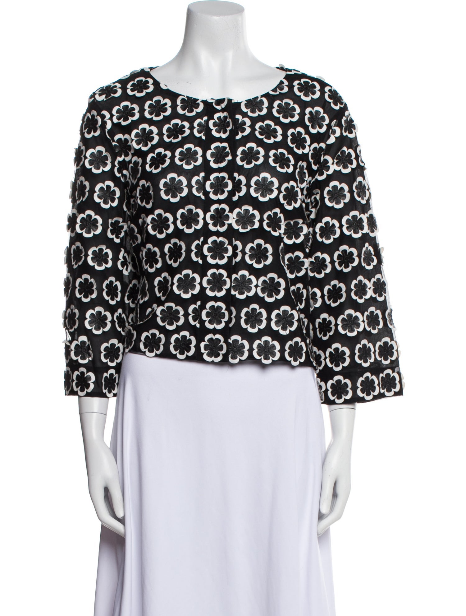 Anne Fontaine Printed Evening Jacket