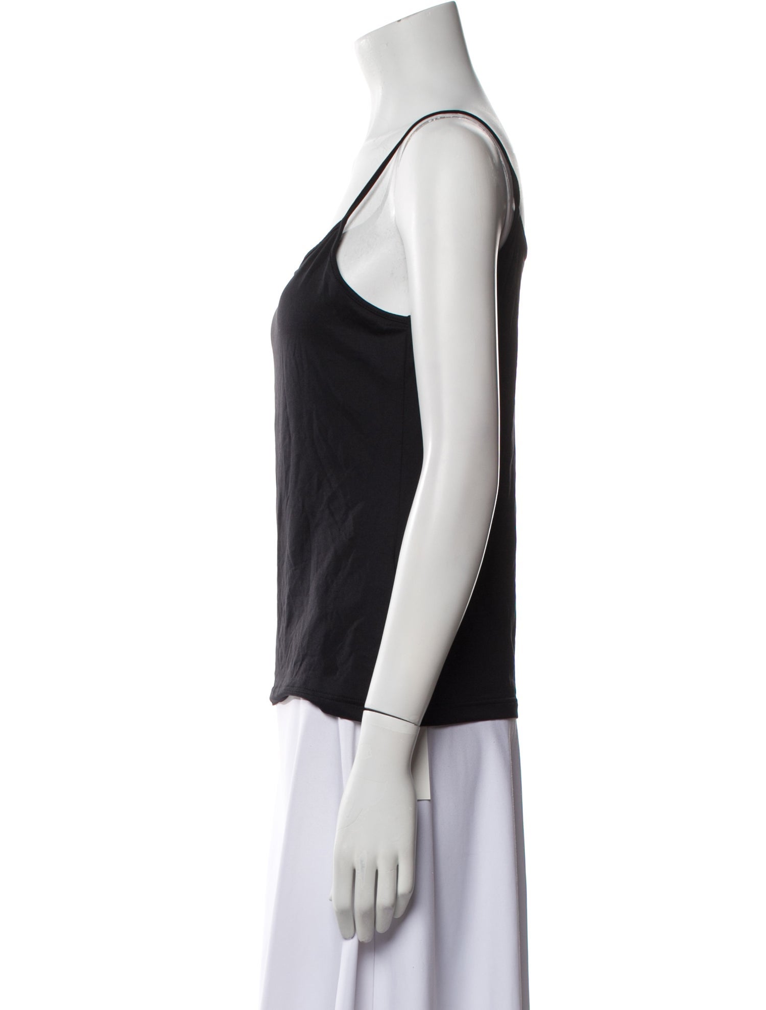 Anne Fontaine Scoop Neck Sleeveless Top