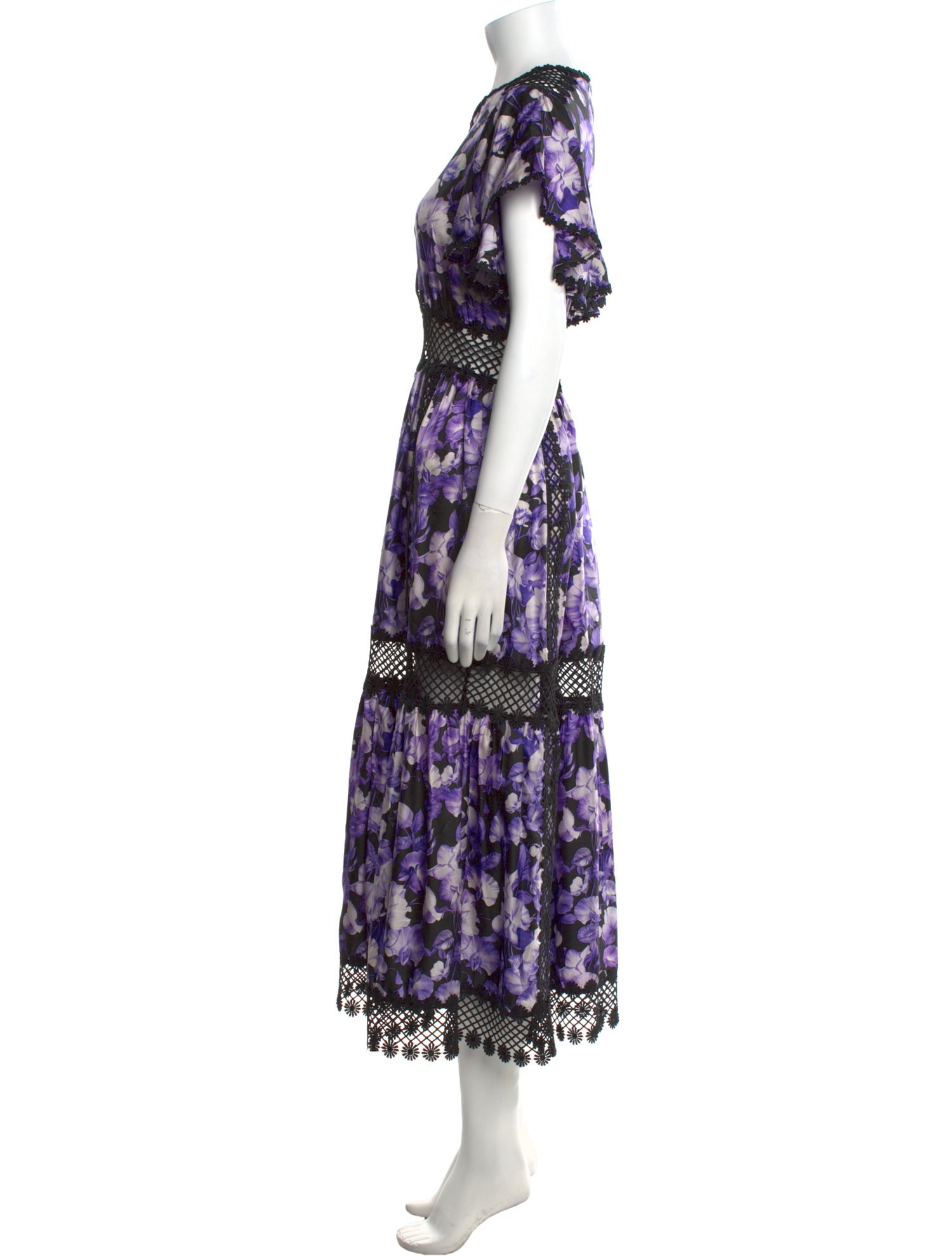 Anne Fontaine Printed Long Dress