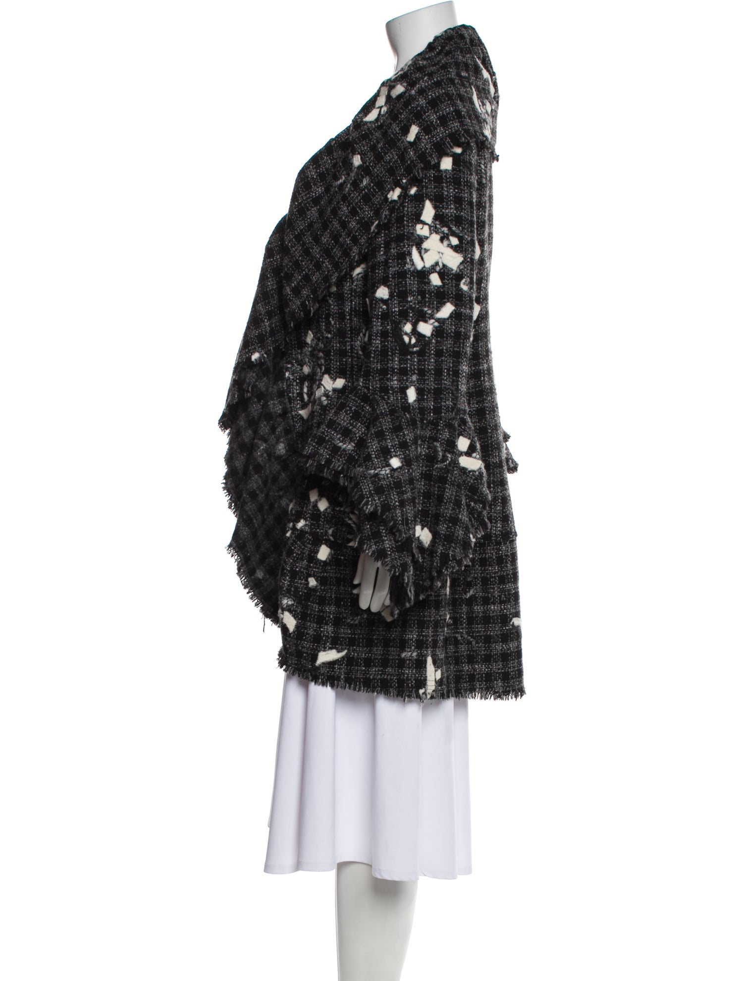 Anne Fontaine Plaid Print Jacket