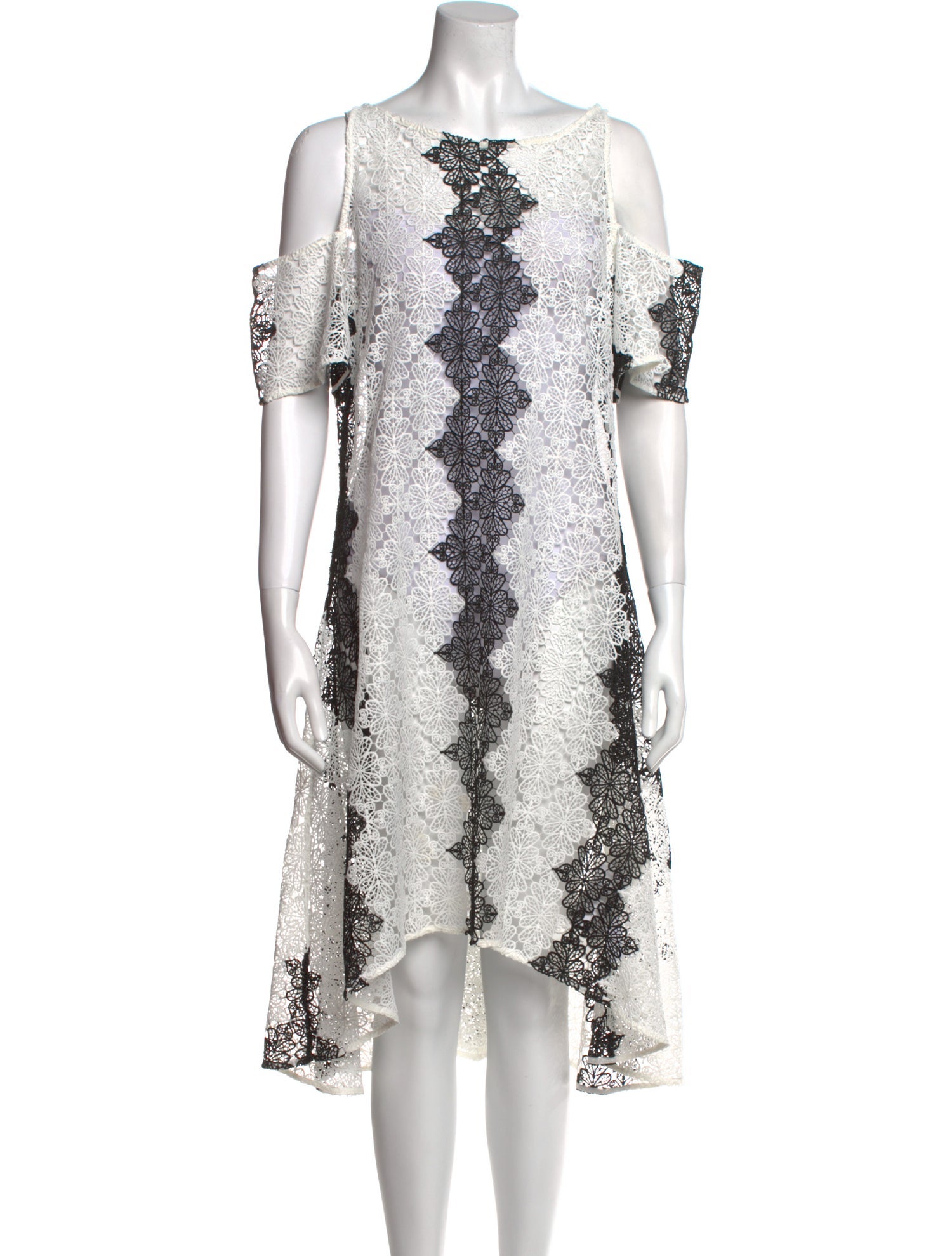 Anne Fontaine Printed Midi Length Dress