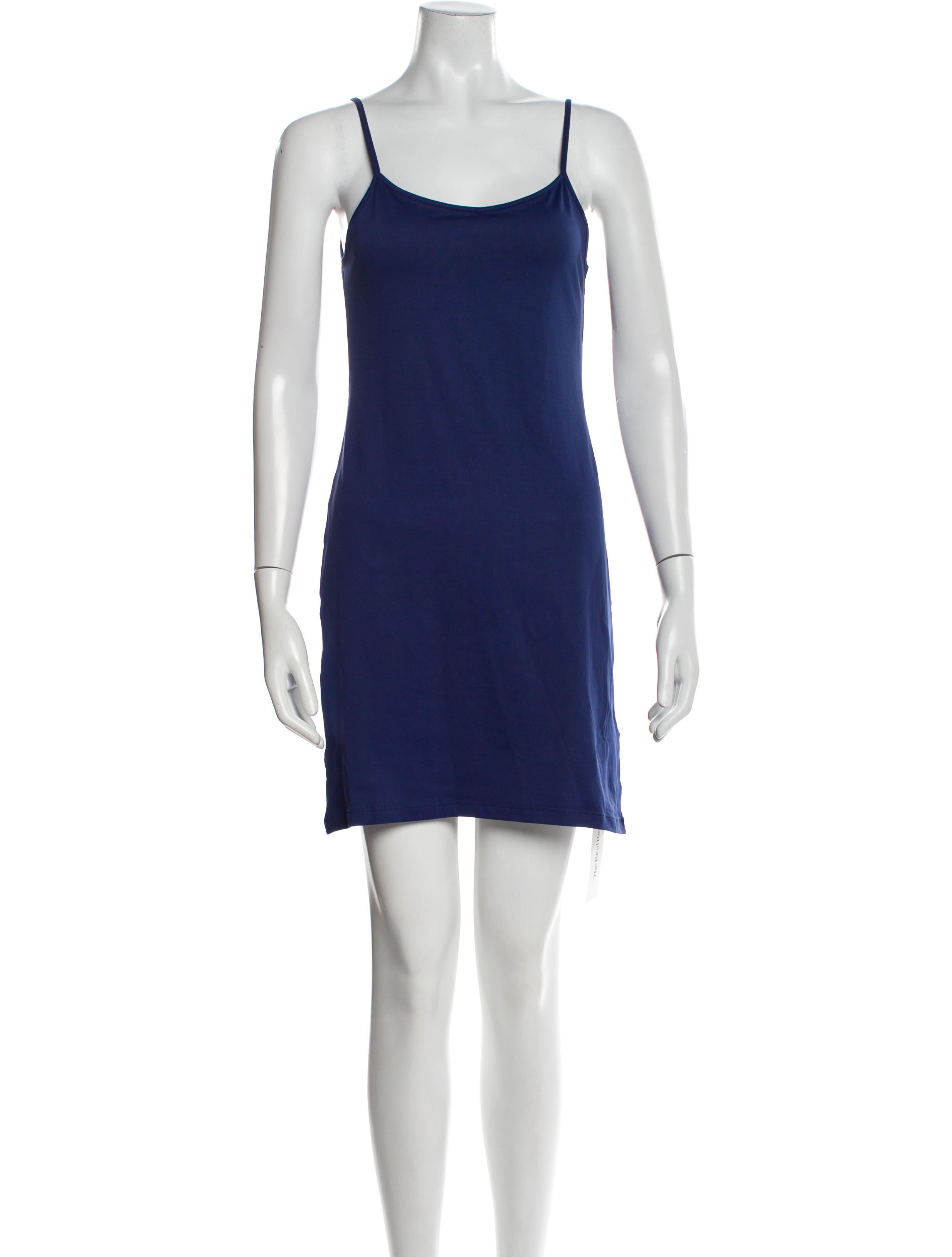 Anne Fontaine Scoop Neck Mini Dress