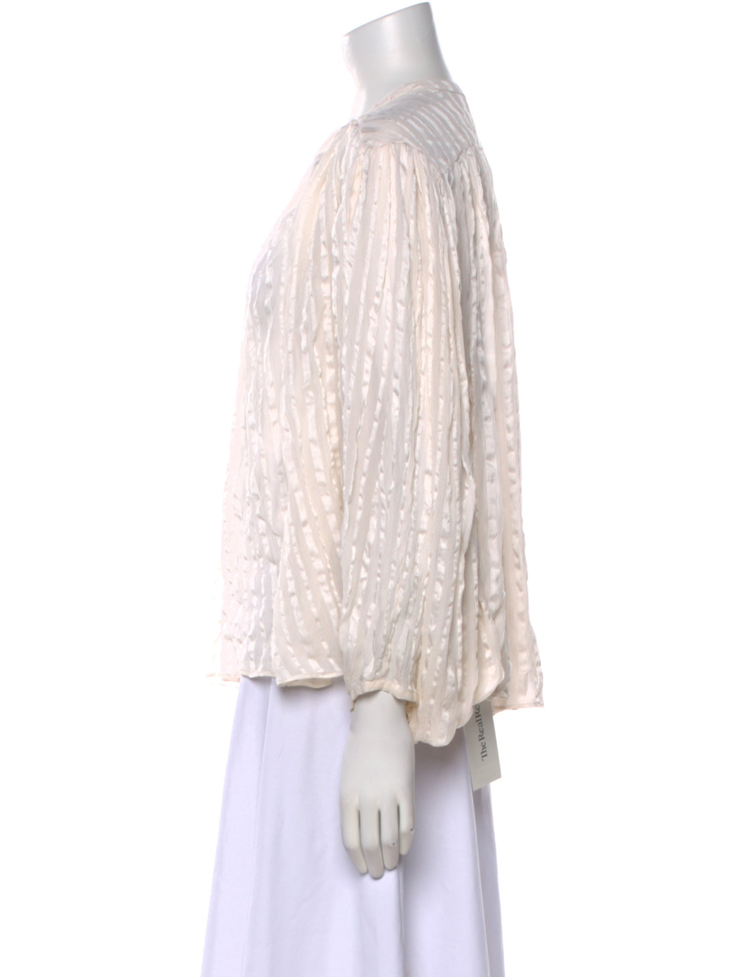 Anne Fontaine Silk Printed Blouse