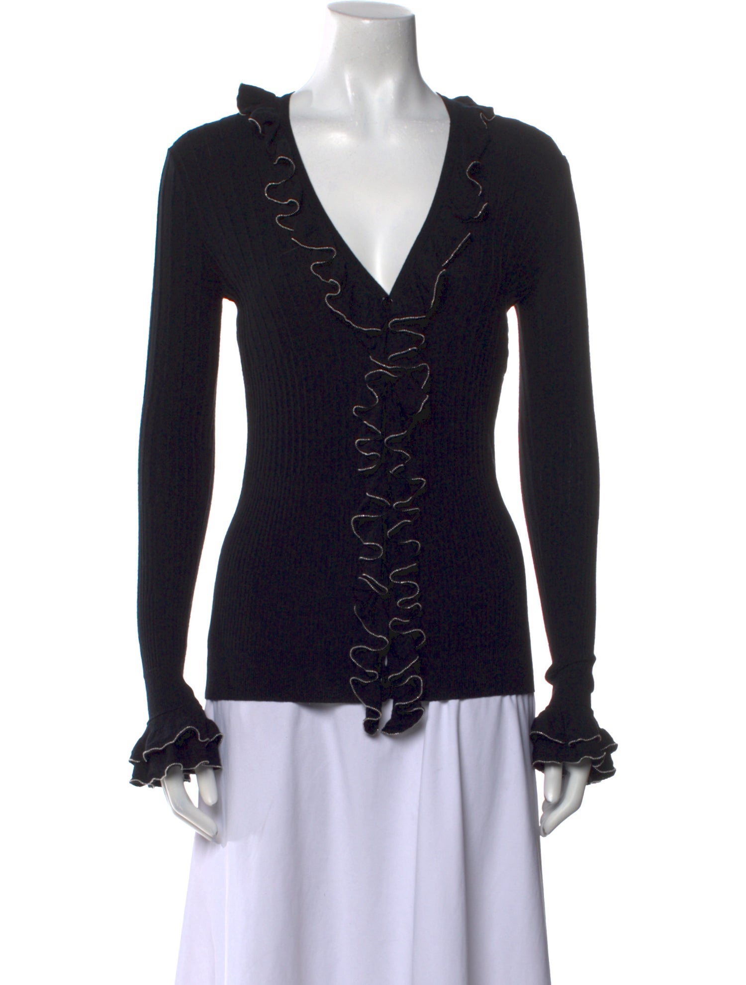 Anne Fontaine V-Neck Sweater