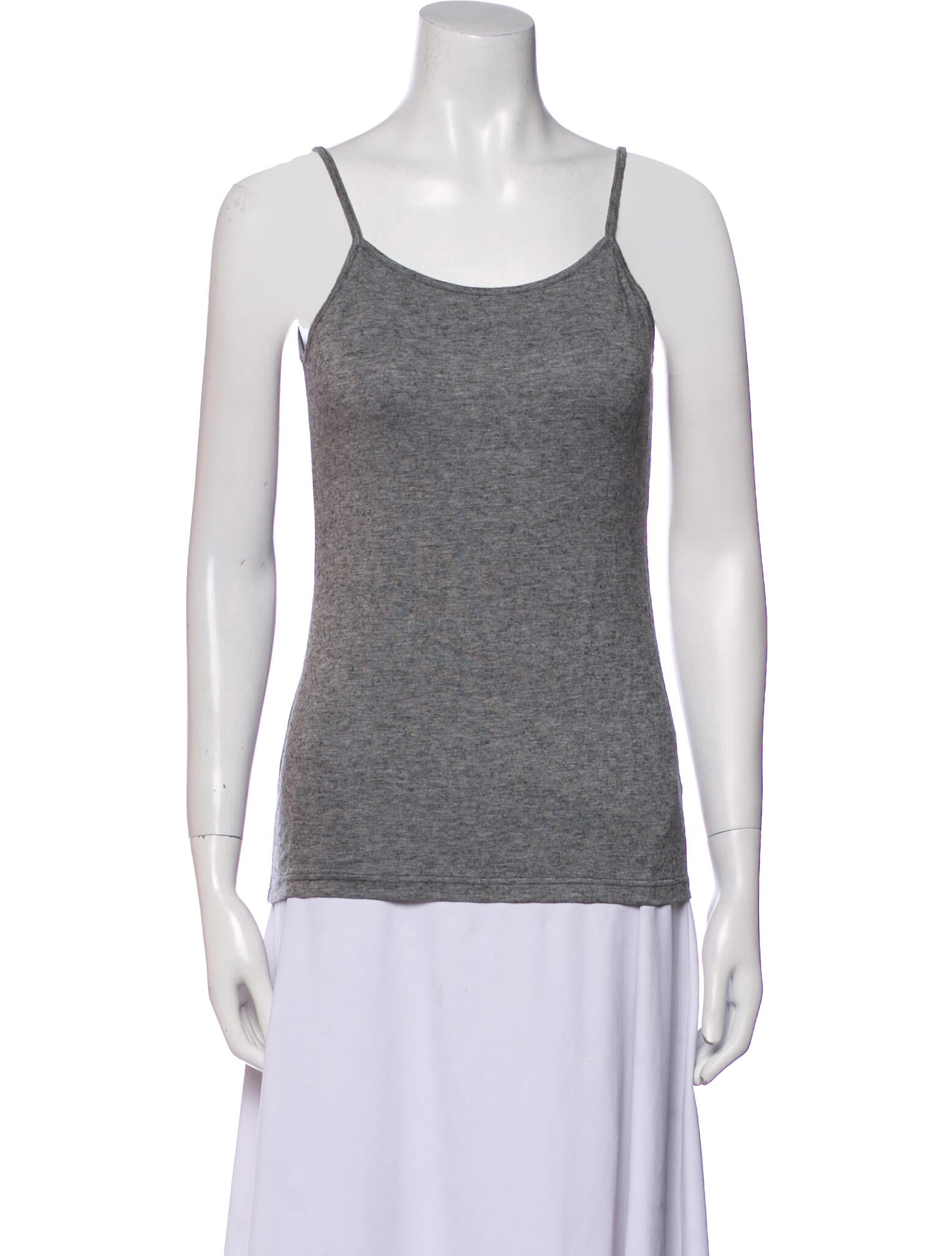Anne Fontaine Scoop Neck Sleeveless Top