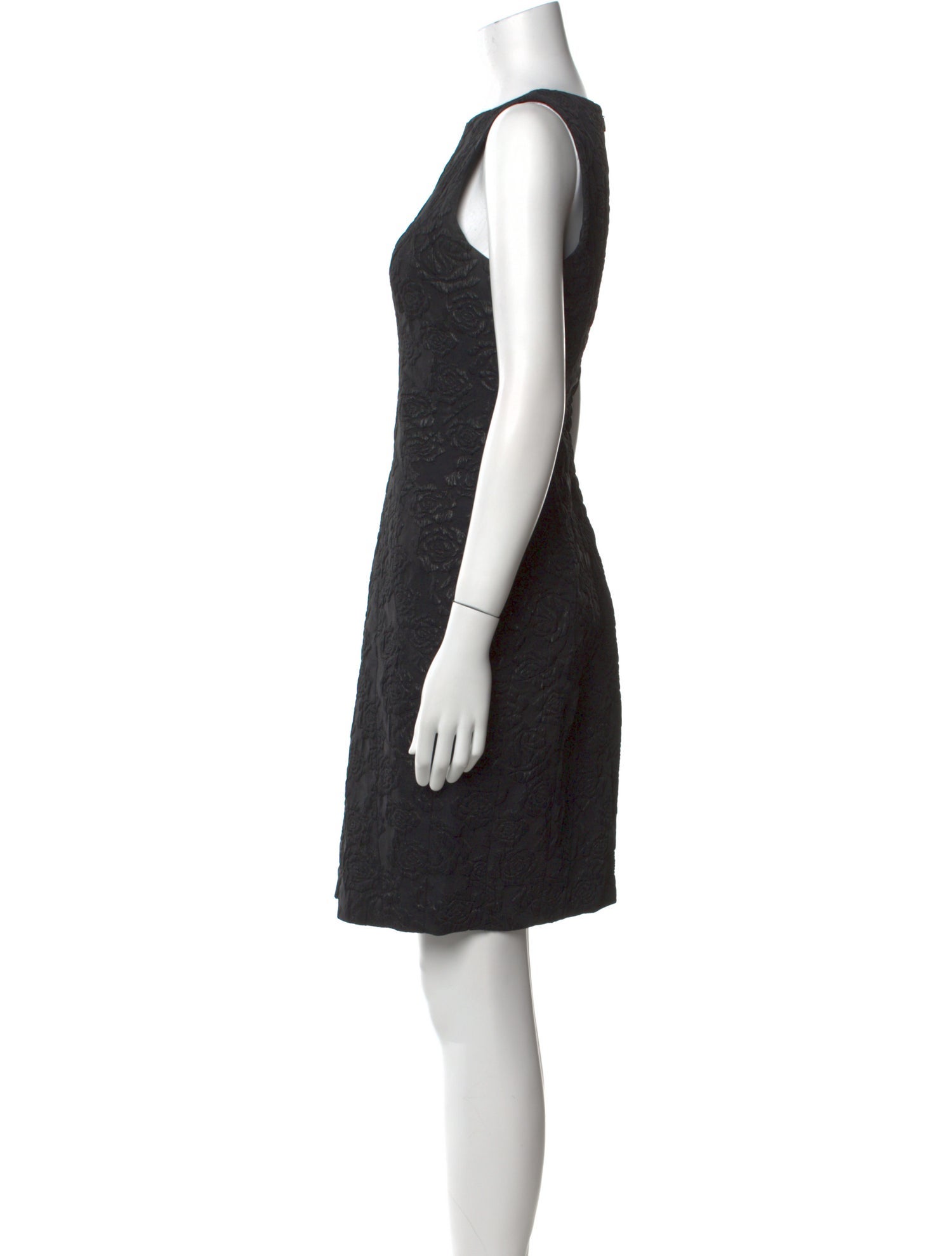 Anne Fontaine Bateau Neckline Mini Dress